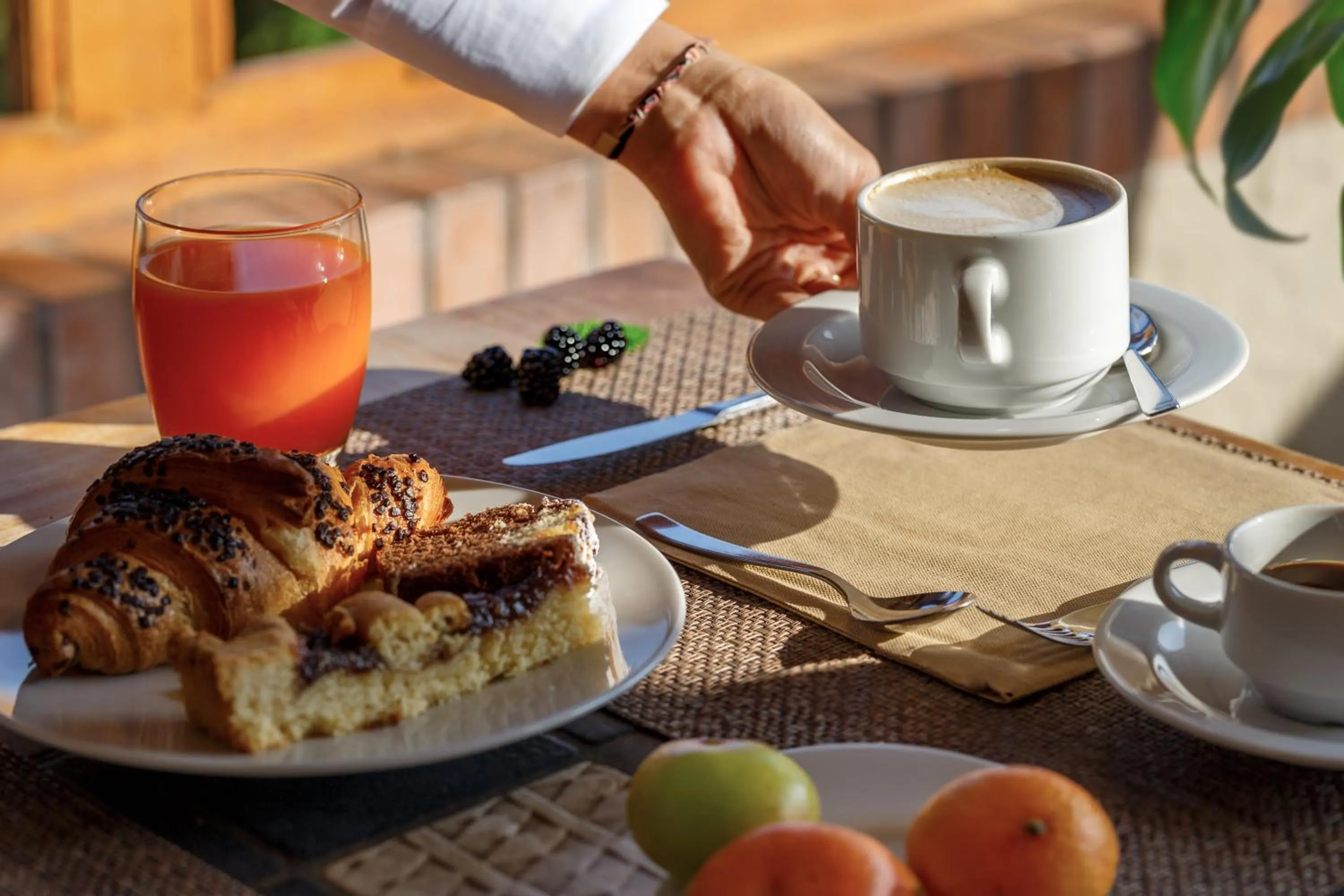 Breakfast in Hotel Cernia Isola Botanica