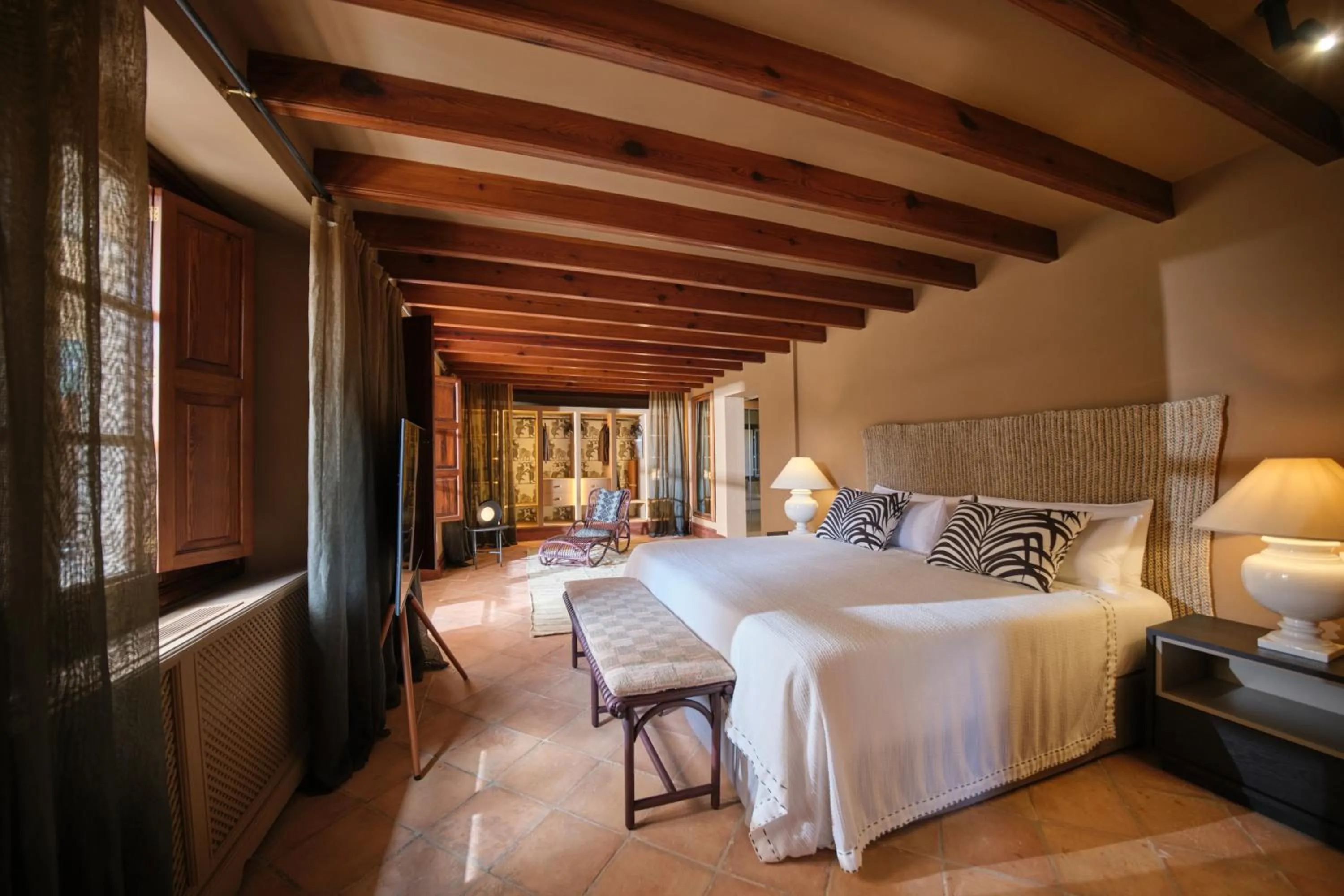 Bedroom, Bed in Valldemossa Hotel