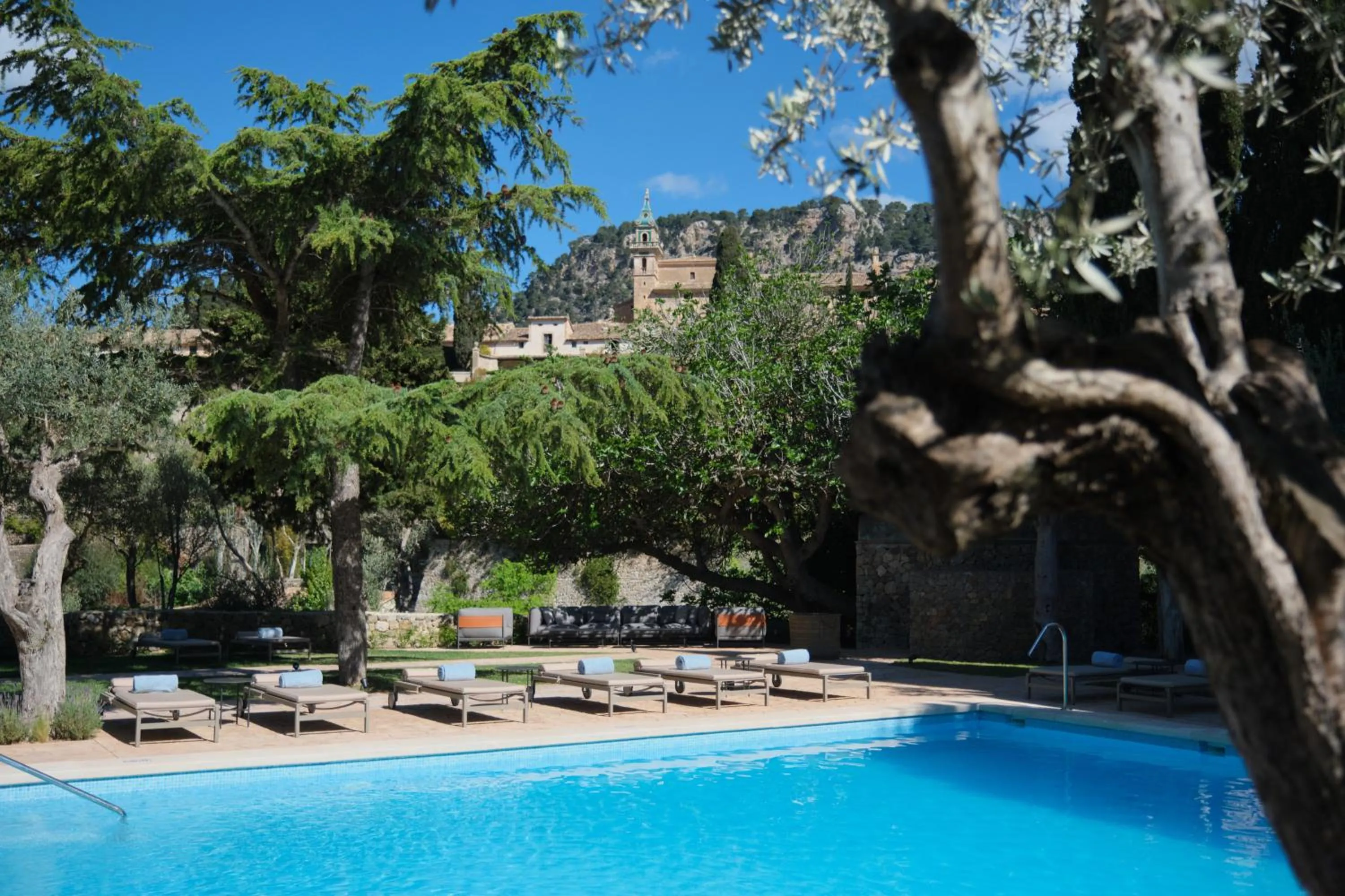 Swimming pool in Valldemossa Hotel