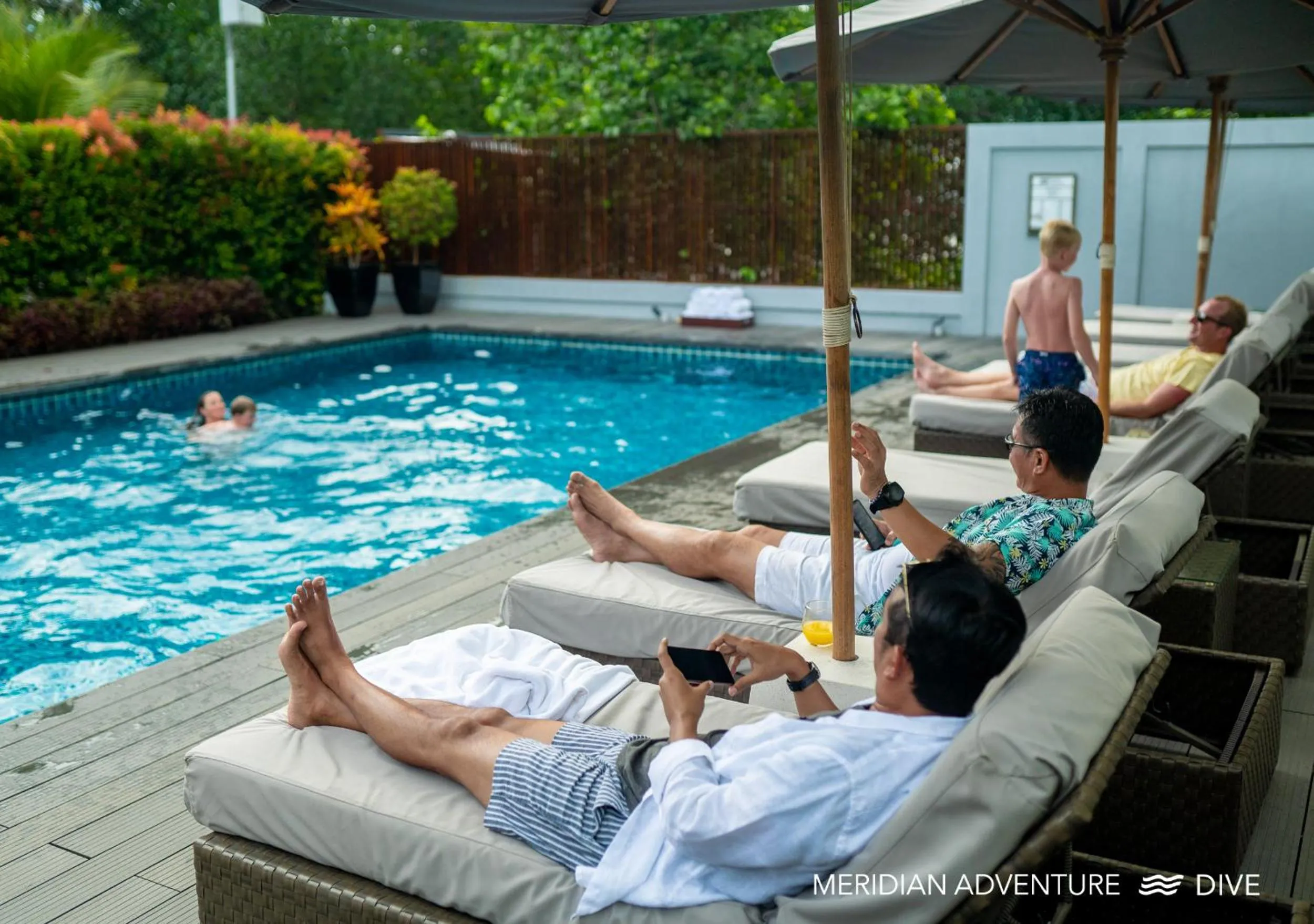 People in Meridian Adventure Marina Club & Resort