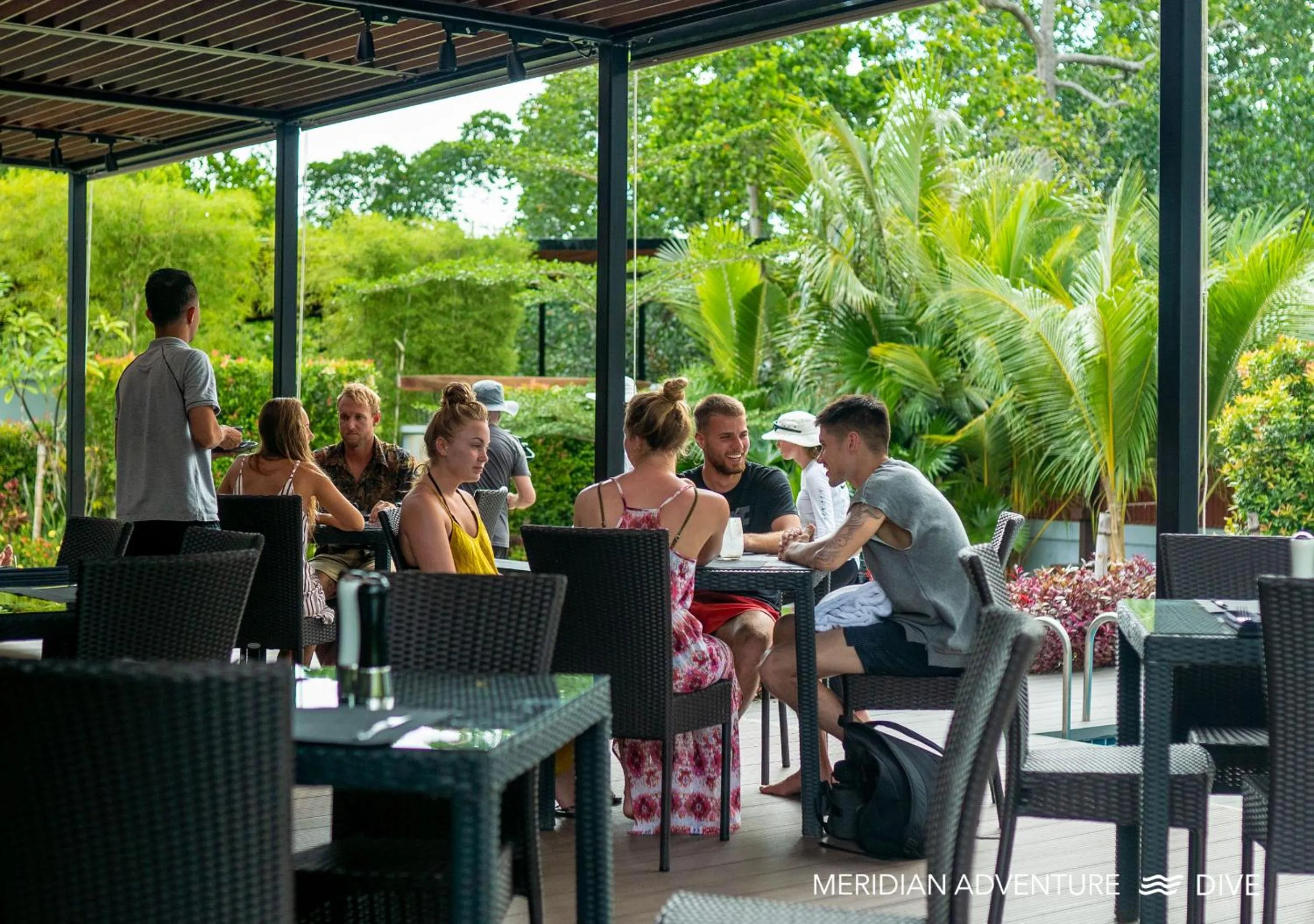Patio in Meridian Adventure Marina Club & Resort