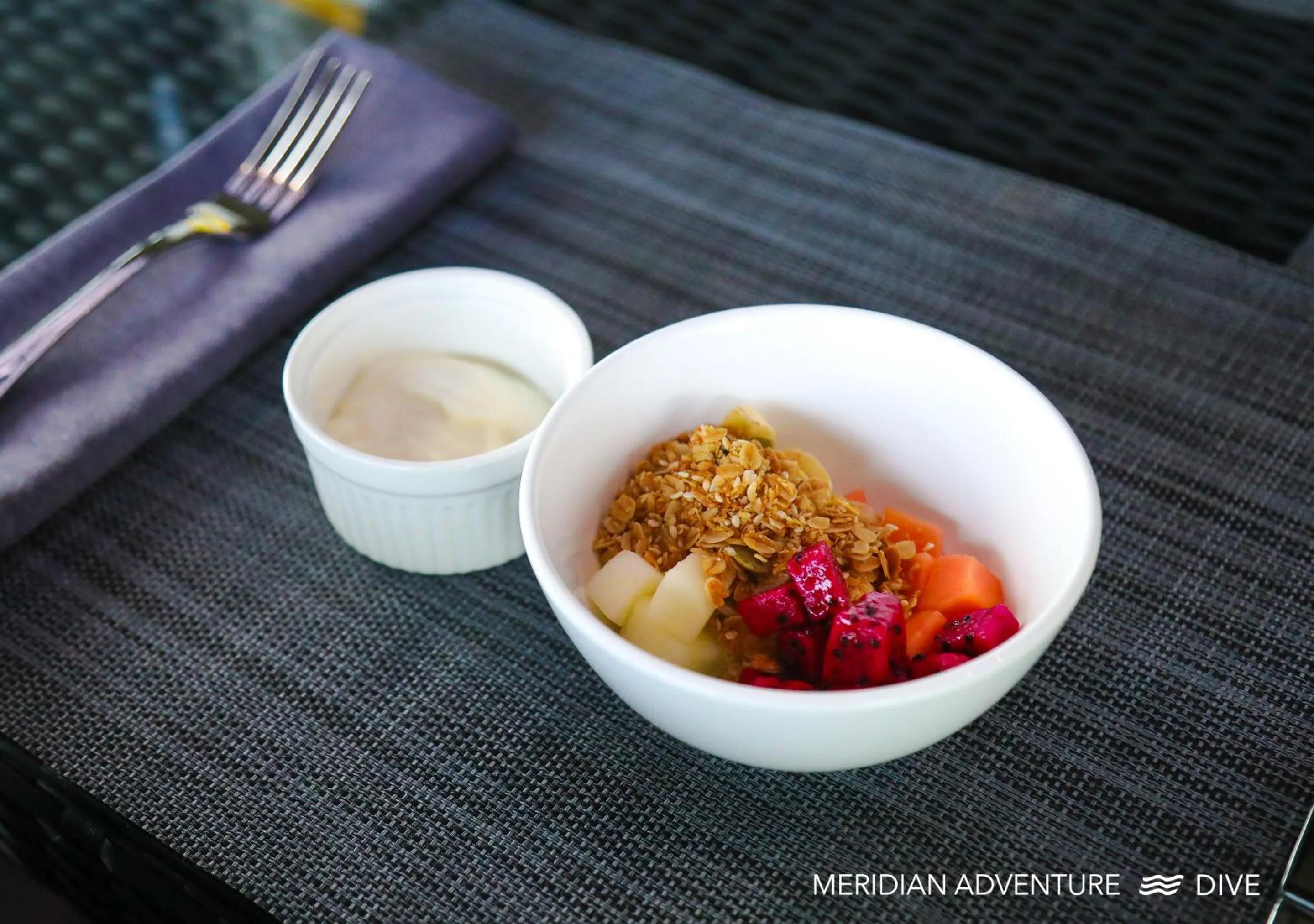 Food and drinks in Meridian Adventure Marina Club & Resort