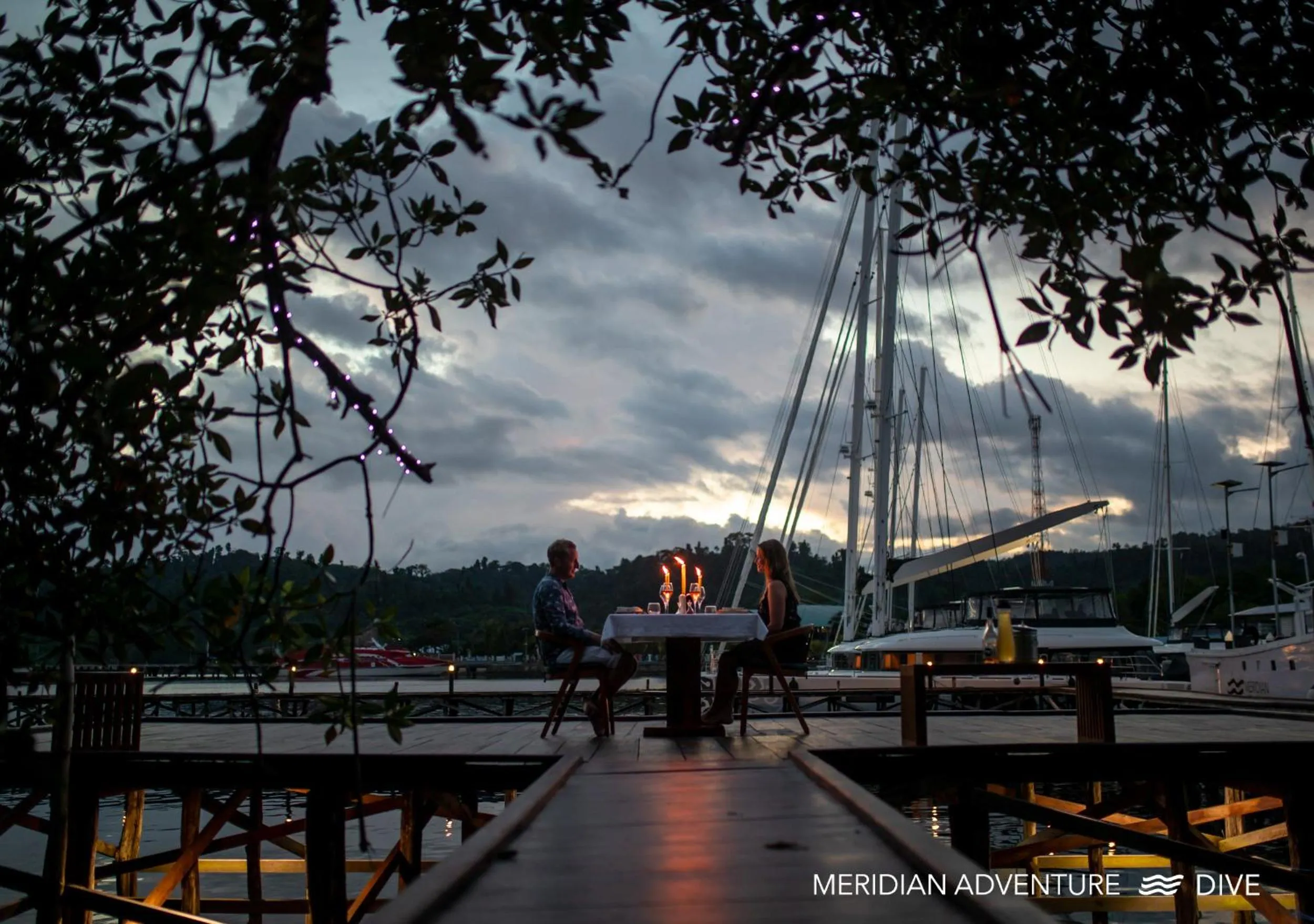 Restaurant/places to eat in Meridian Adventure Marina Club & Resort