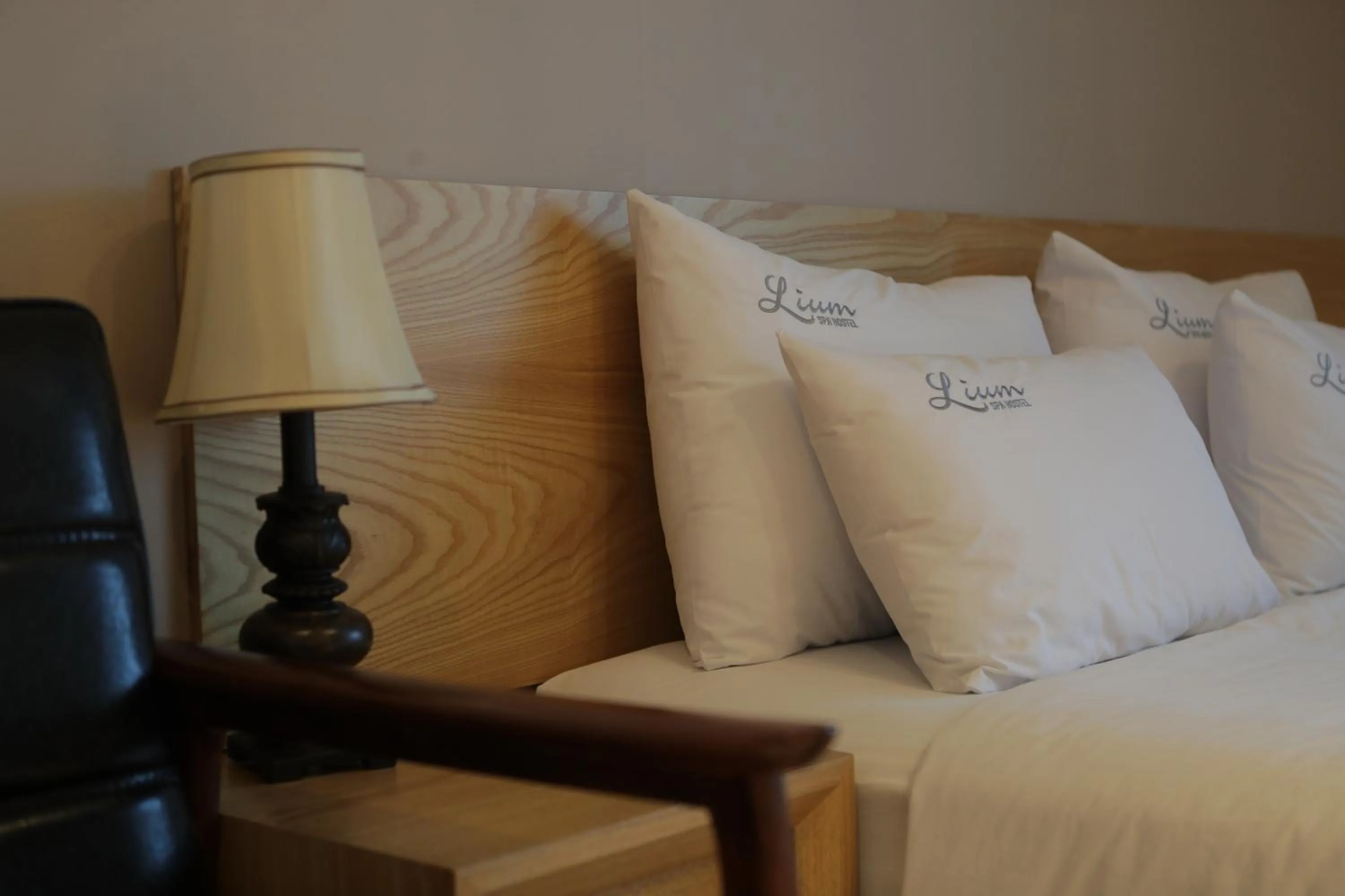 Bed in Lium Spa Hostel