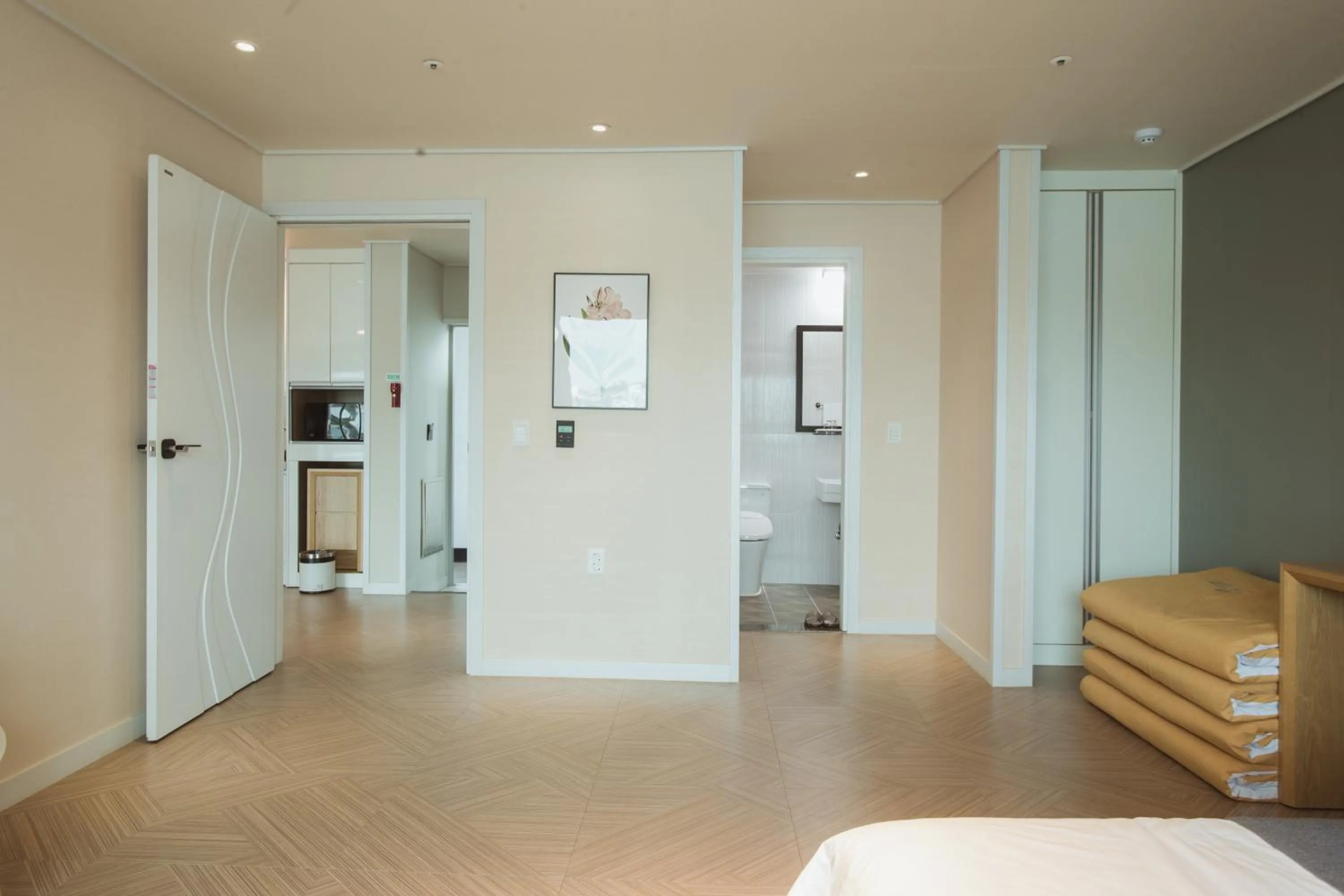 Bed in Lium Spa Hostel