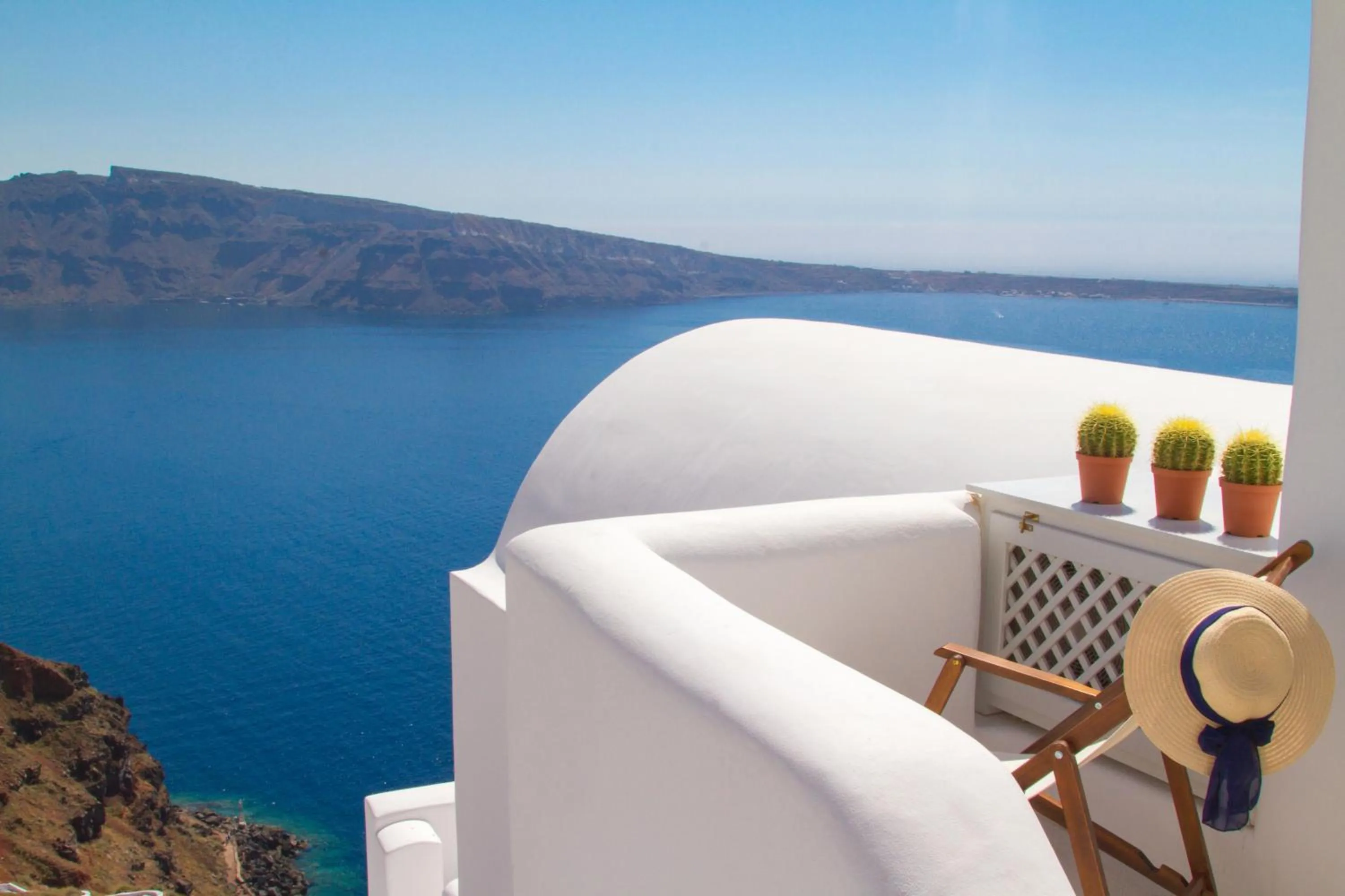 Sea view in Oia Mare Villas