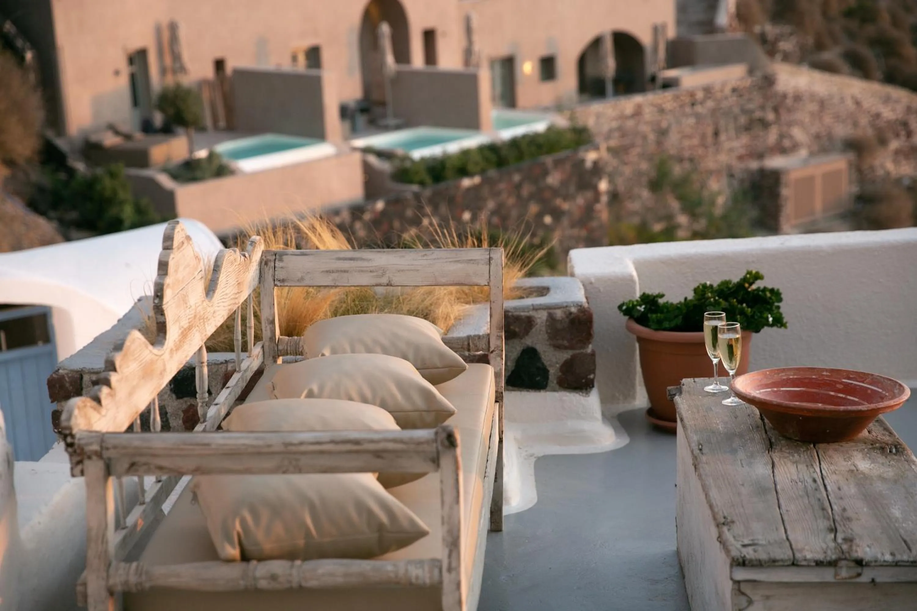 Property building in Oia Mare Villas