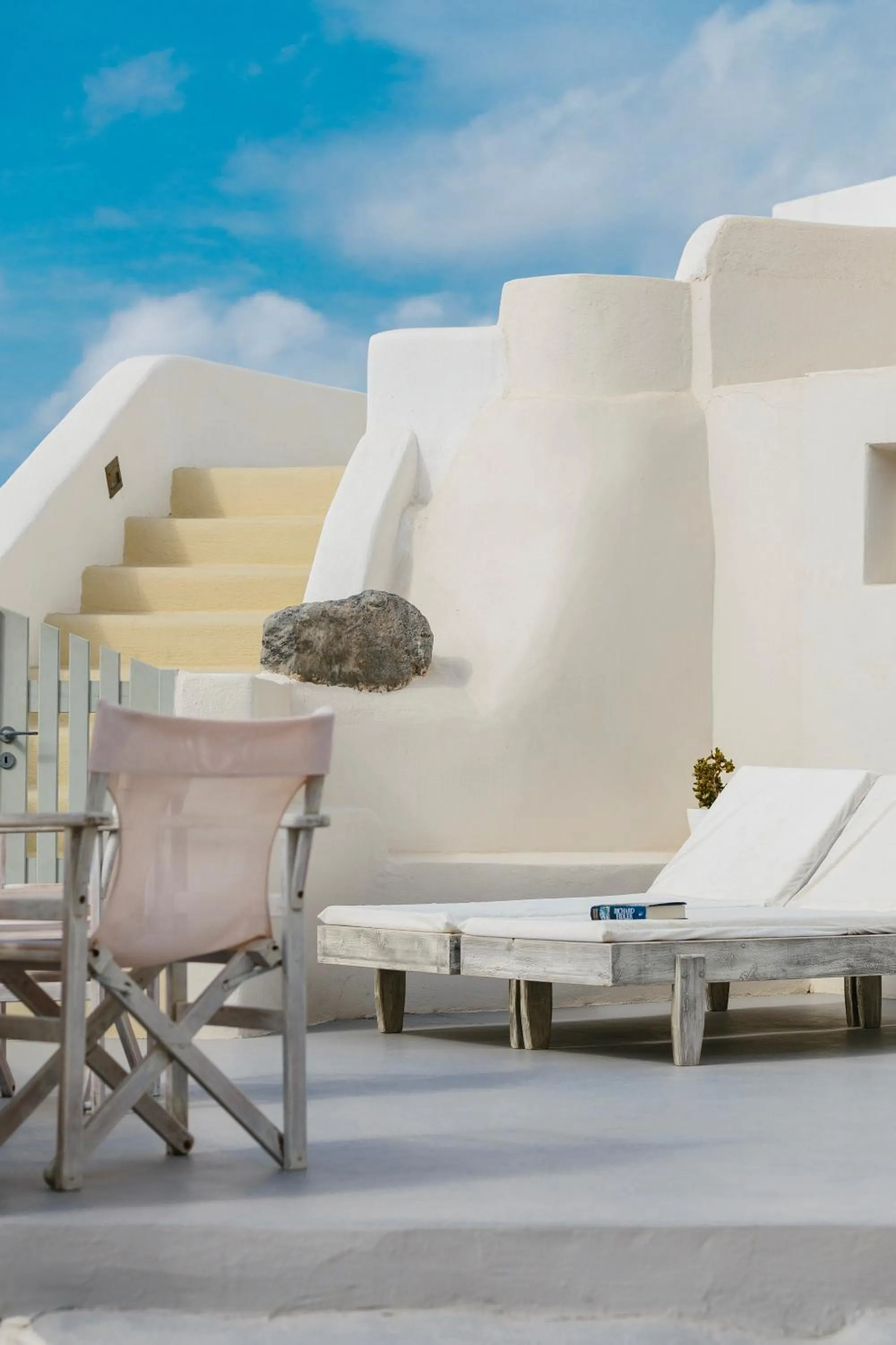 Balcony/Terrace in Oia Mare Villas