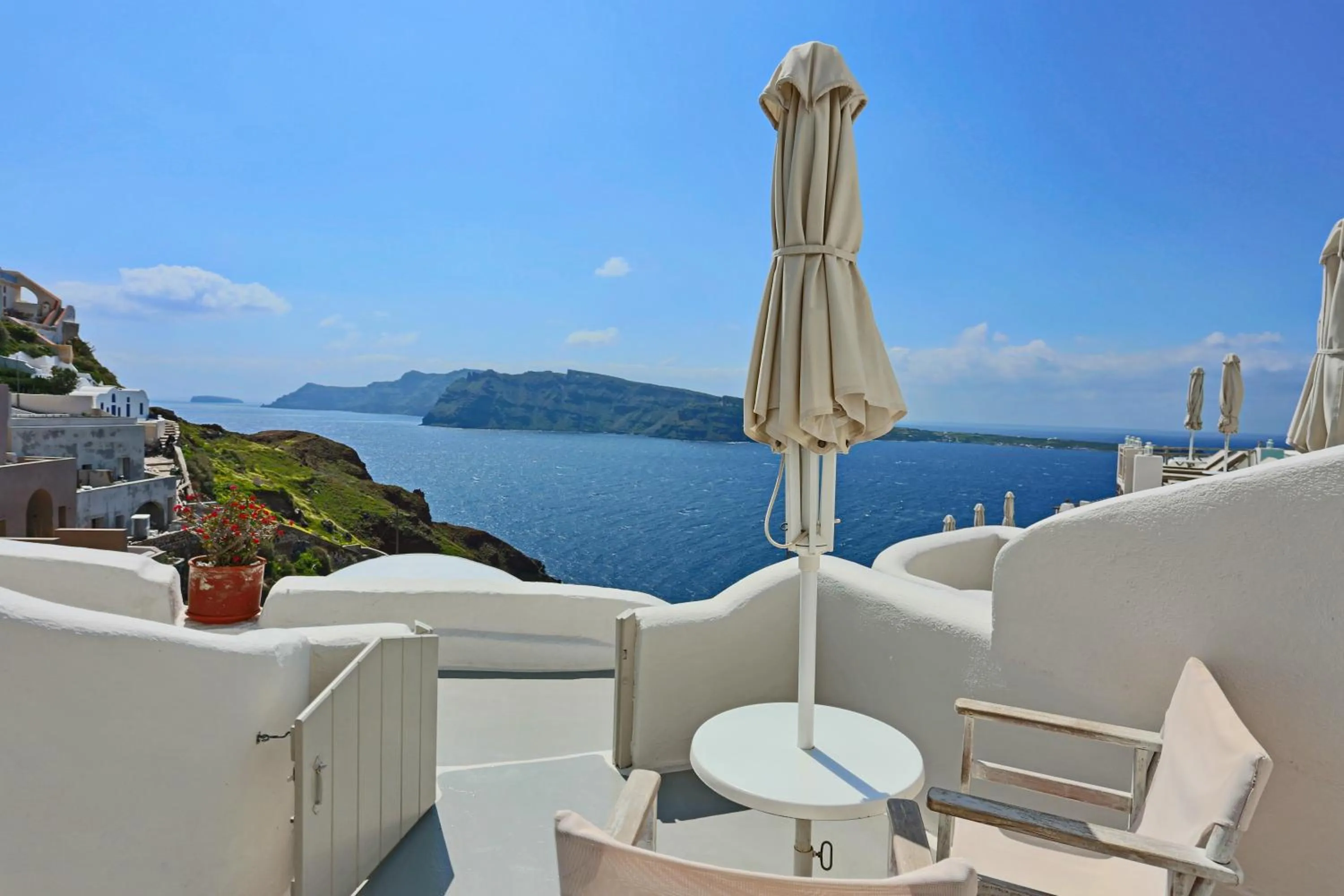 Sea view in Oia Mare Villas