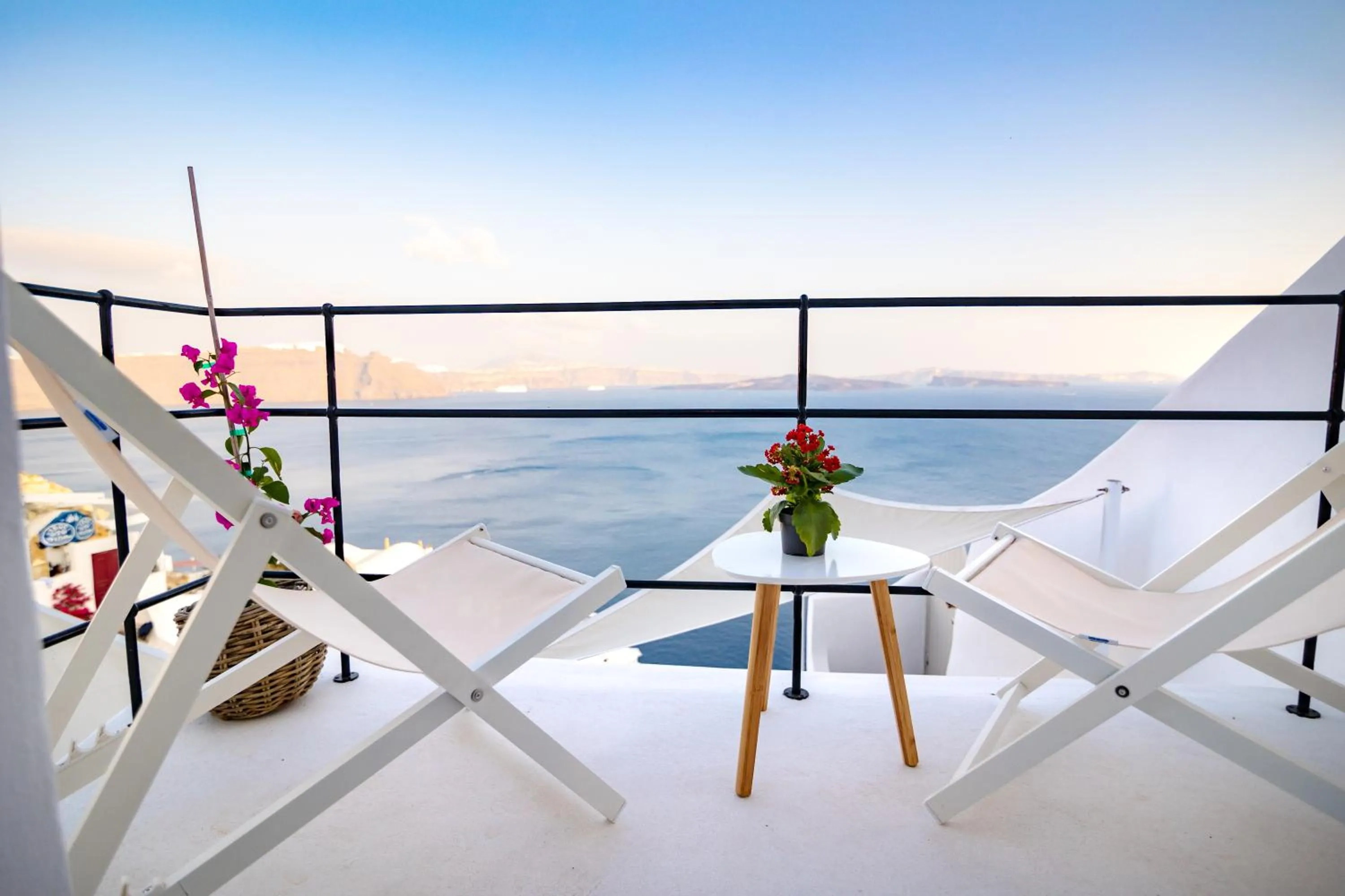 Balcony/Terrace in Oia Mare Villas