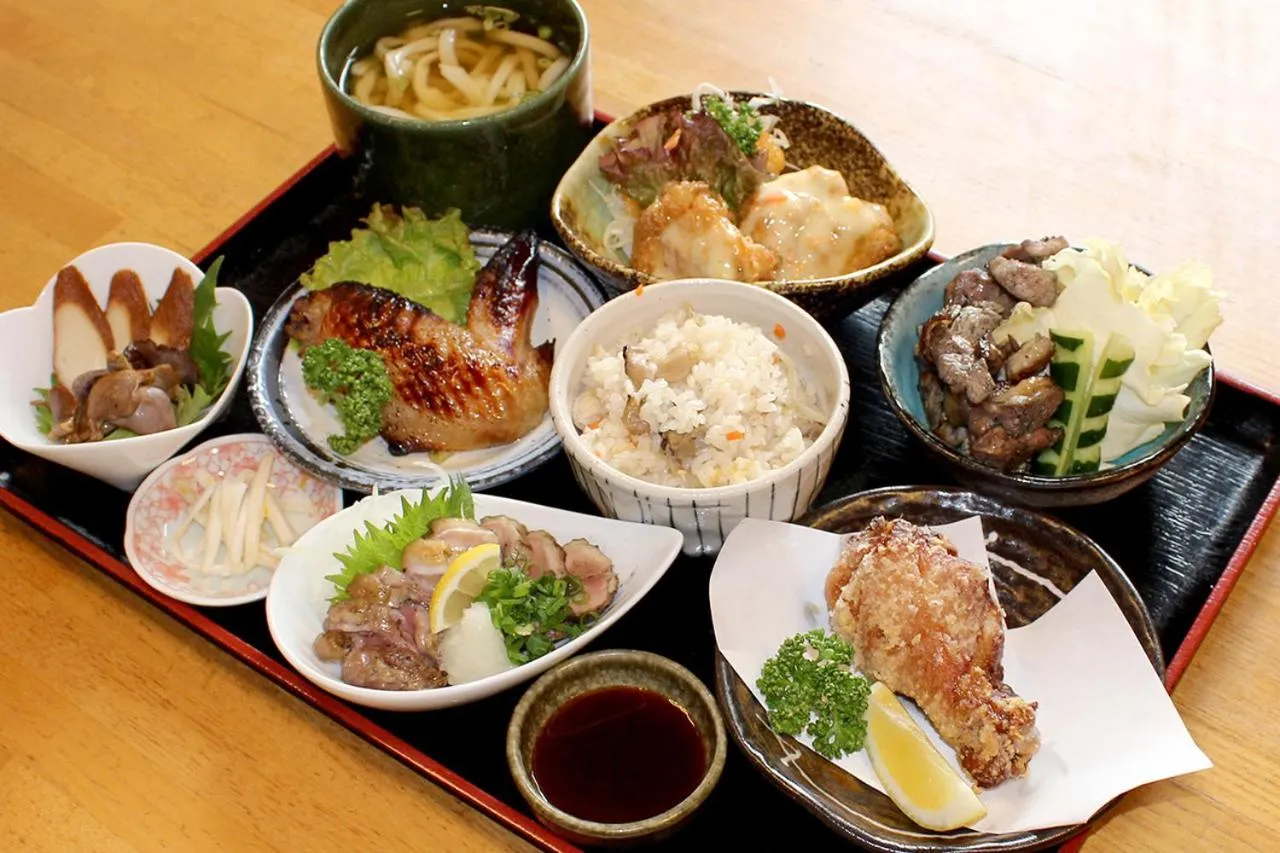 Food and drinks in Hotel Rumieru Hyuga