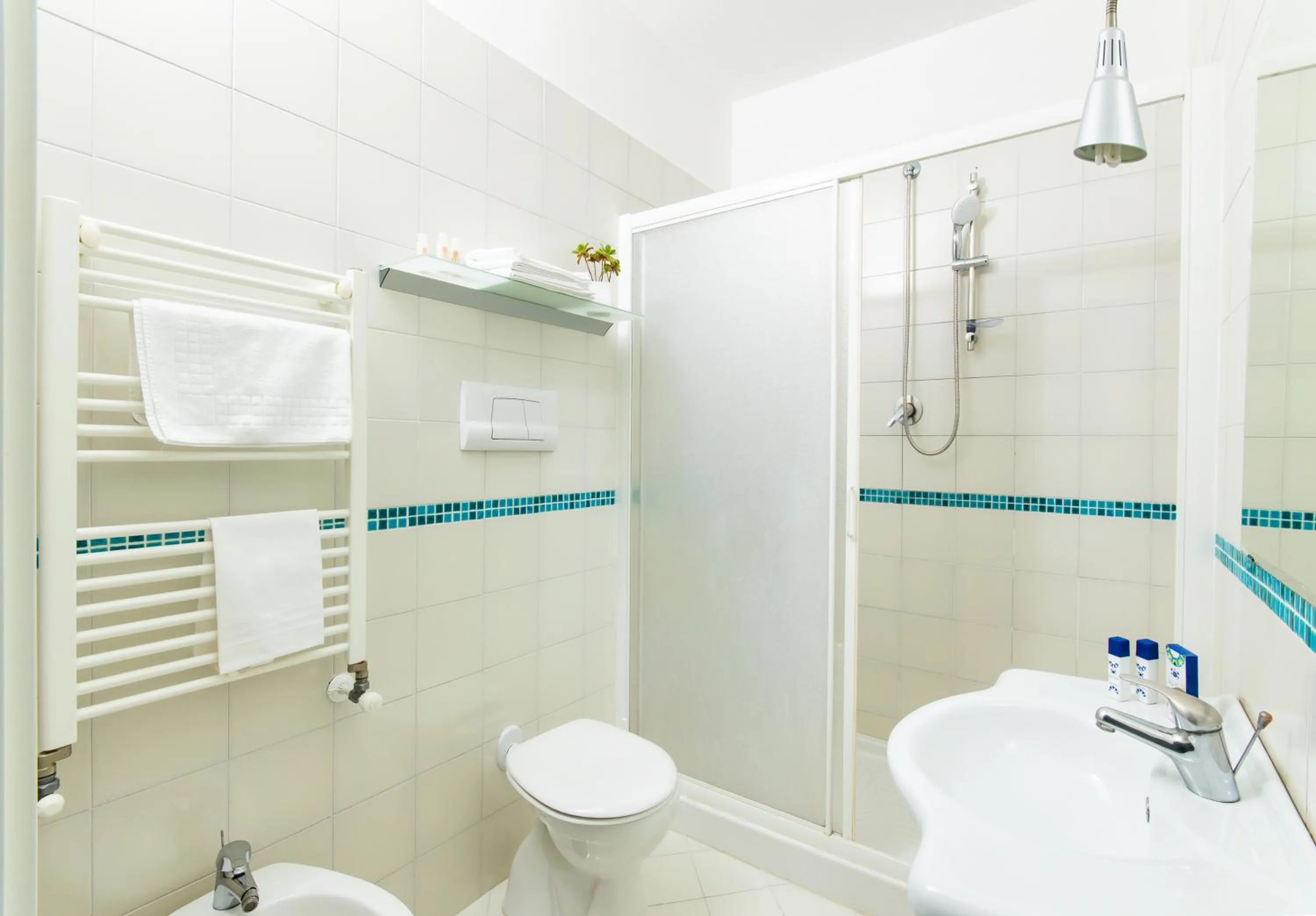 Bathroom in Residence Due Torri