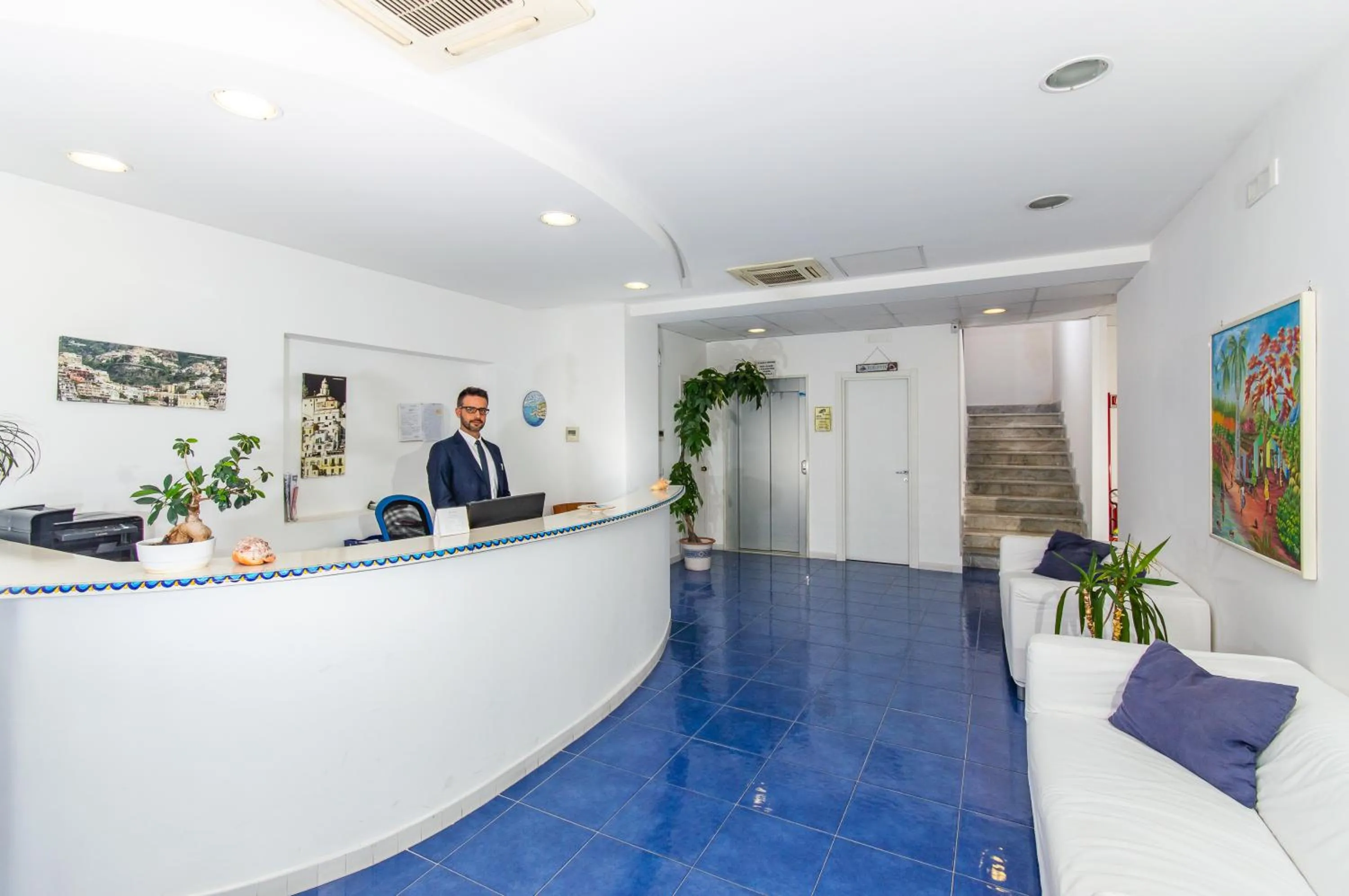 Lobby or reception in Residence Due Torri