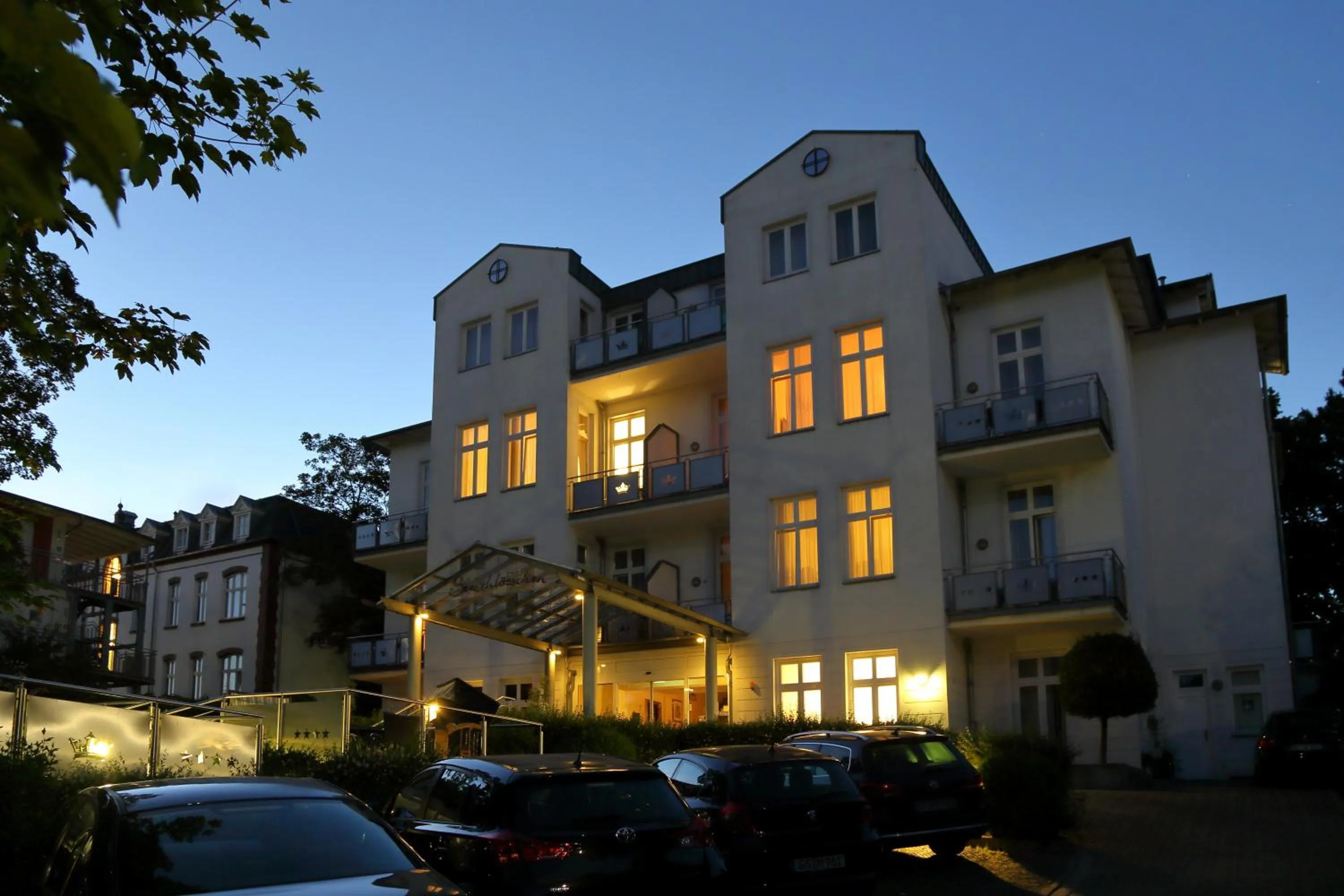Property building in Aparthotel Seeschlösschen