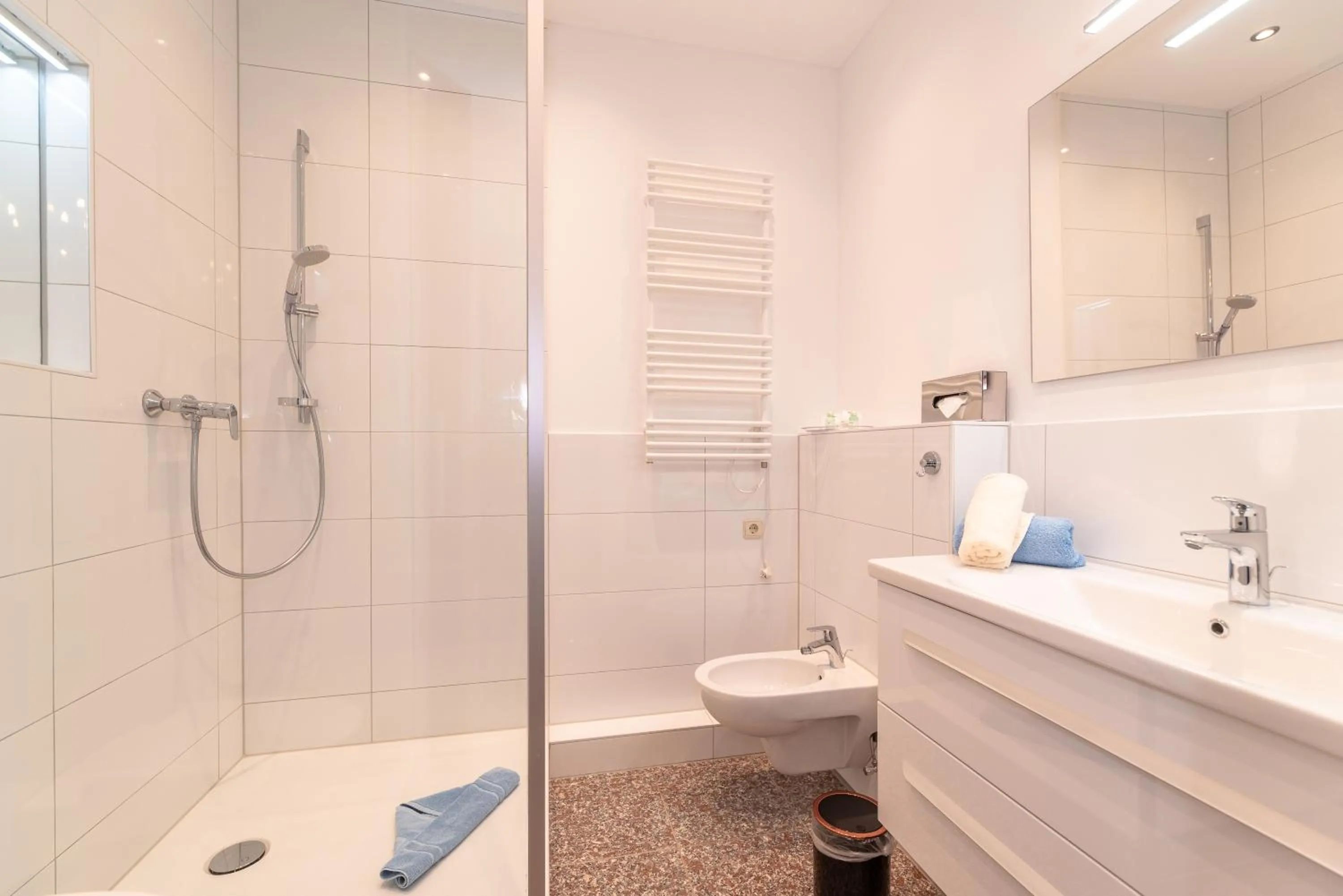 Bathroom in Aparthotel Seeschlösschen