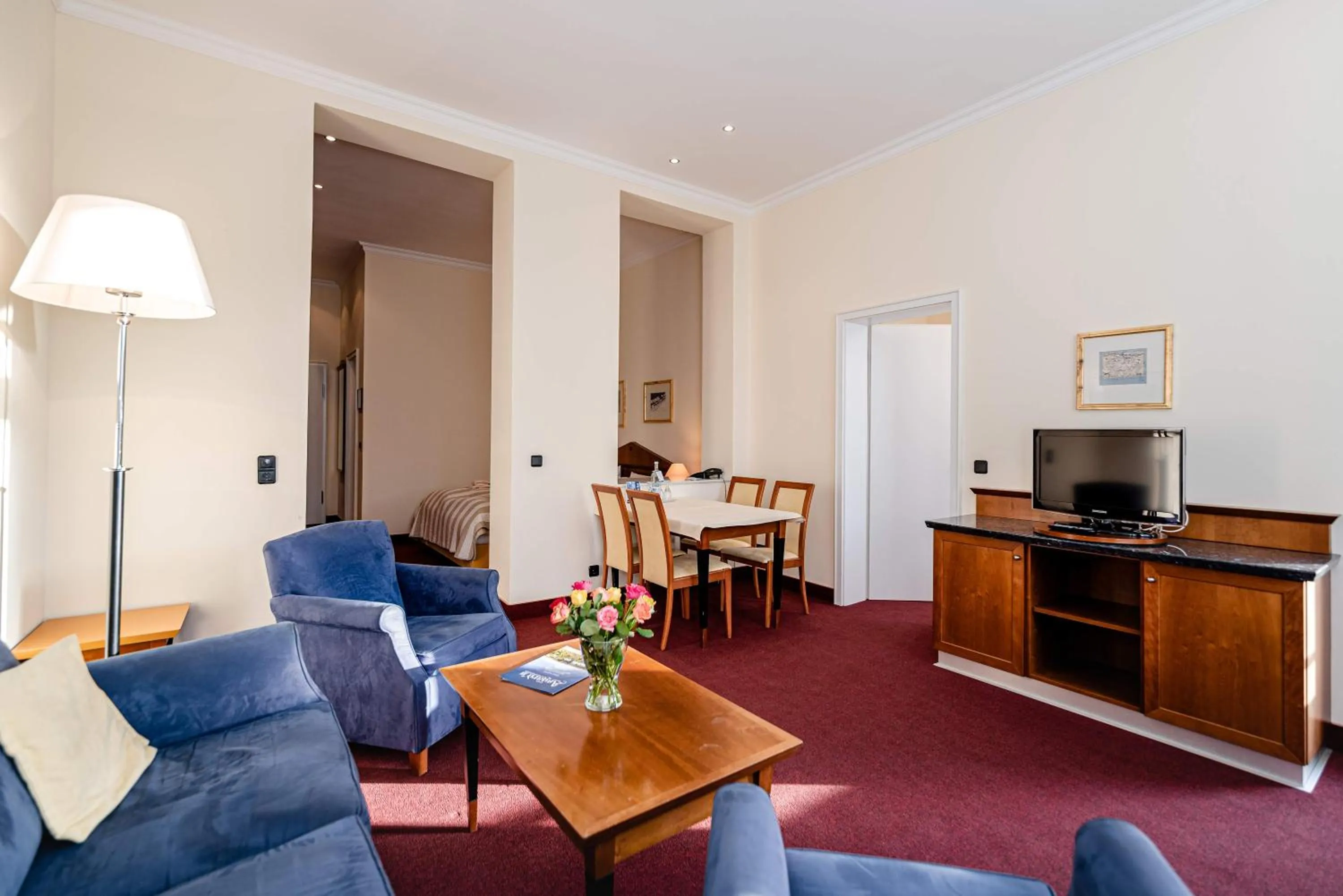 Living room in Aparthotel Seeschlösschen