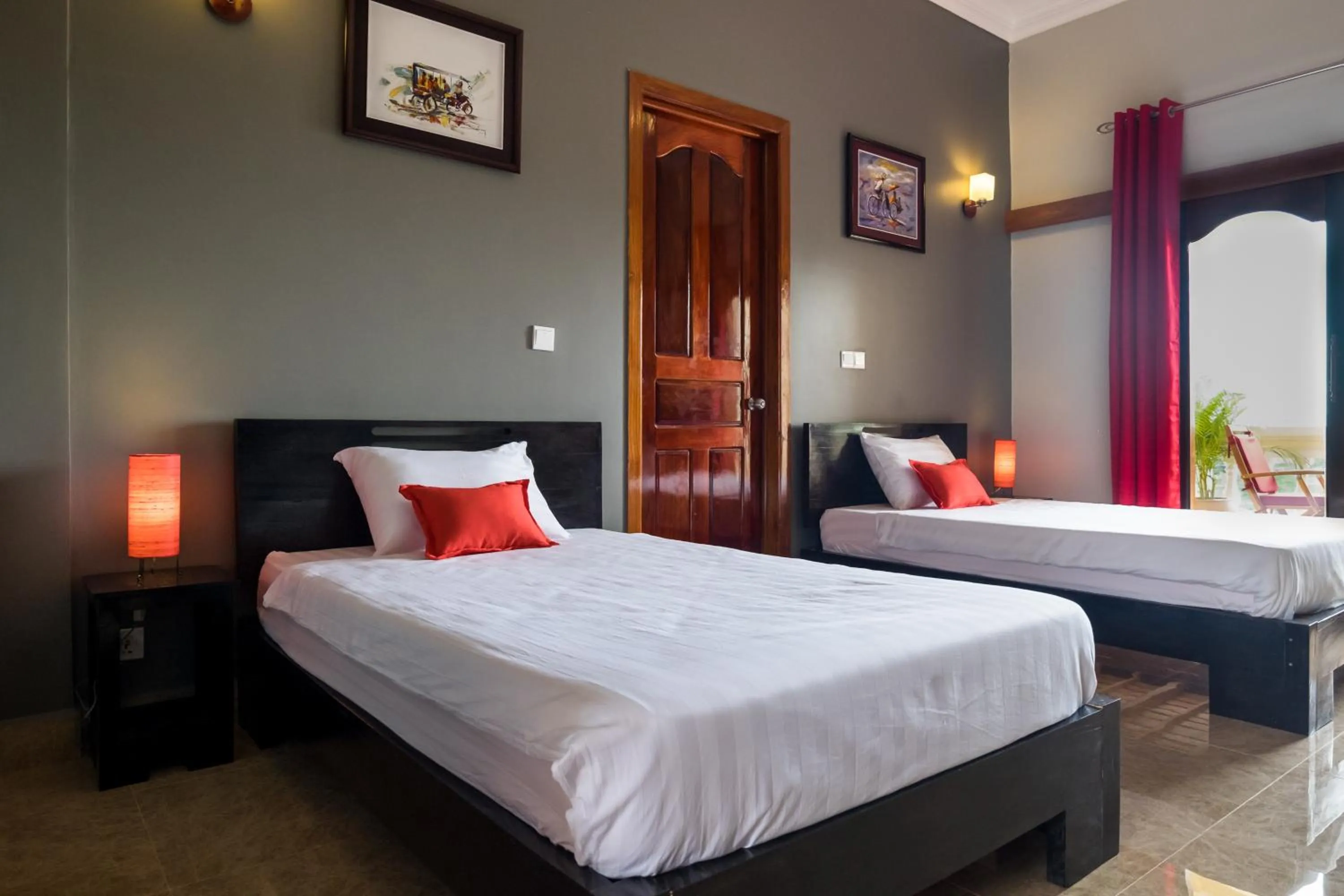 Photo of the whole room, Bed in Riviera Hotel & Resort Kep