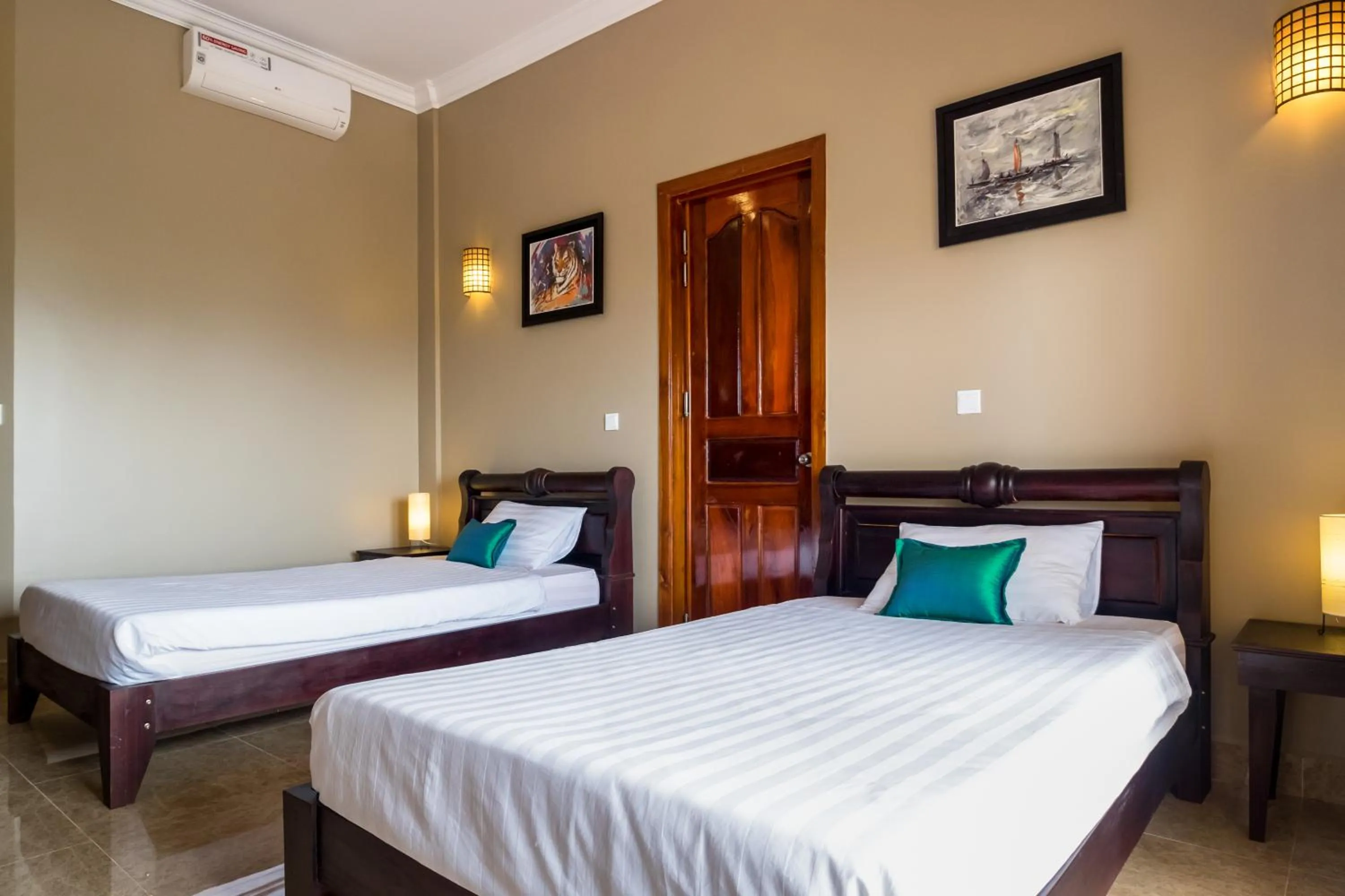 Photo of the whole room, Bed in Riviera Hotel & Resort Kep