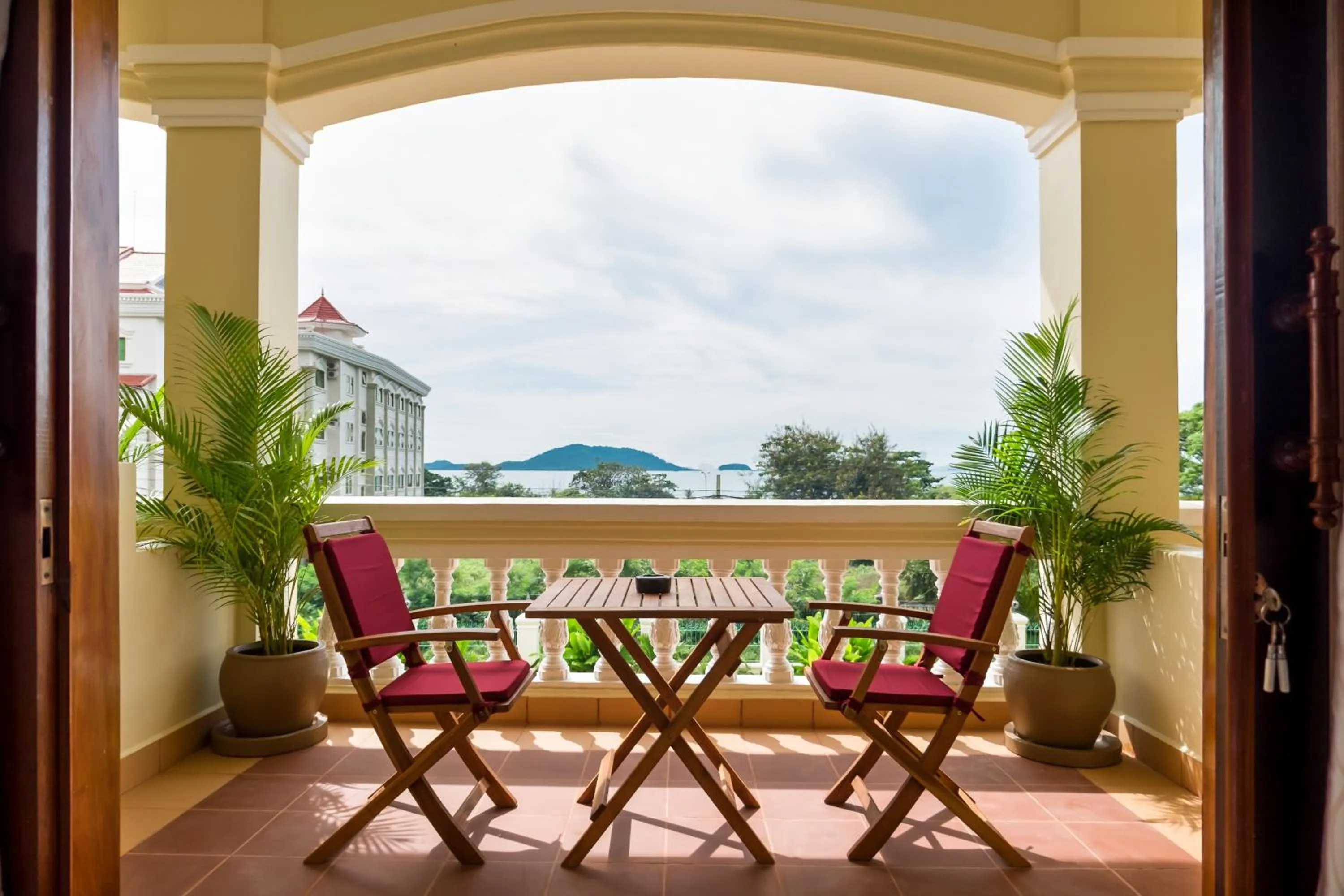 Sea view in Riviera Hotel & Resort Kep