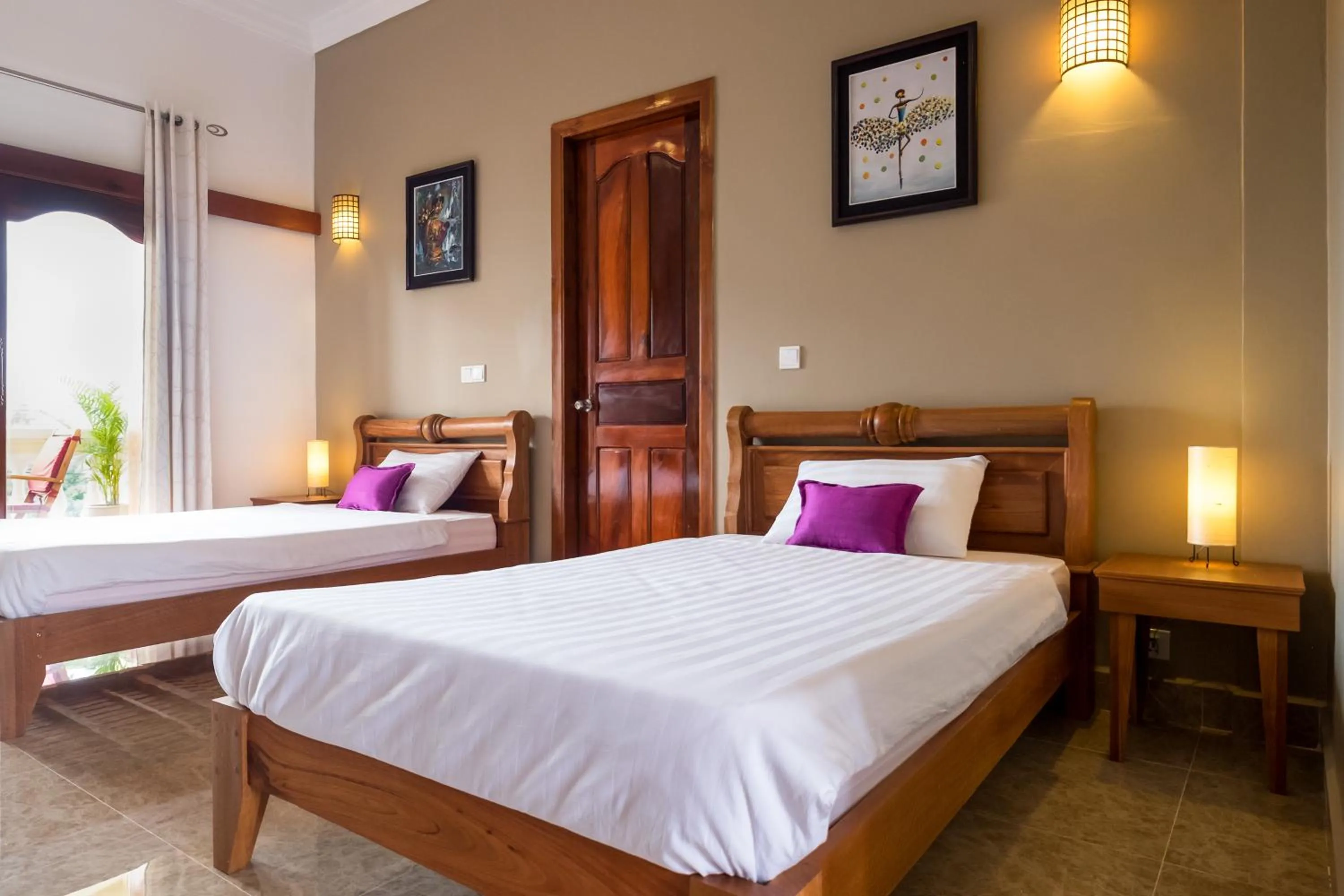 Photo of the whole room, Bed in Riviera Hotel & Resort Kep