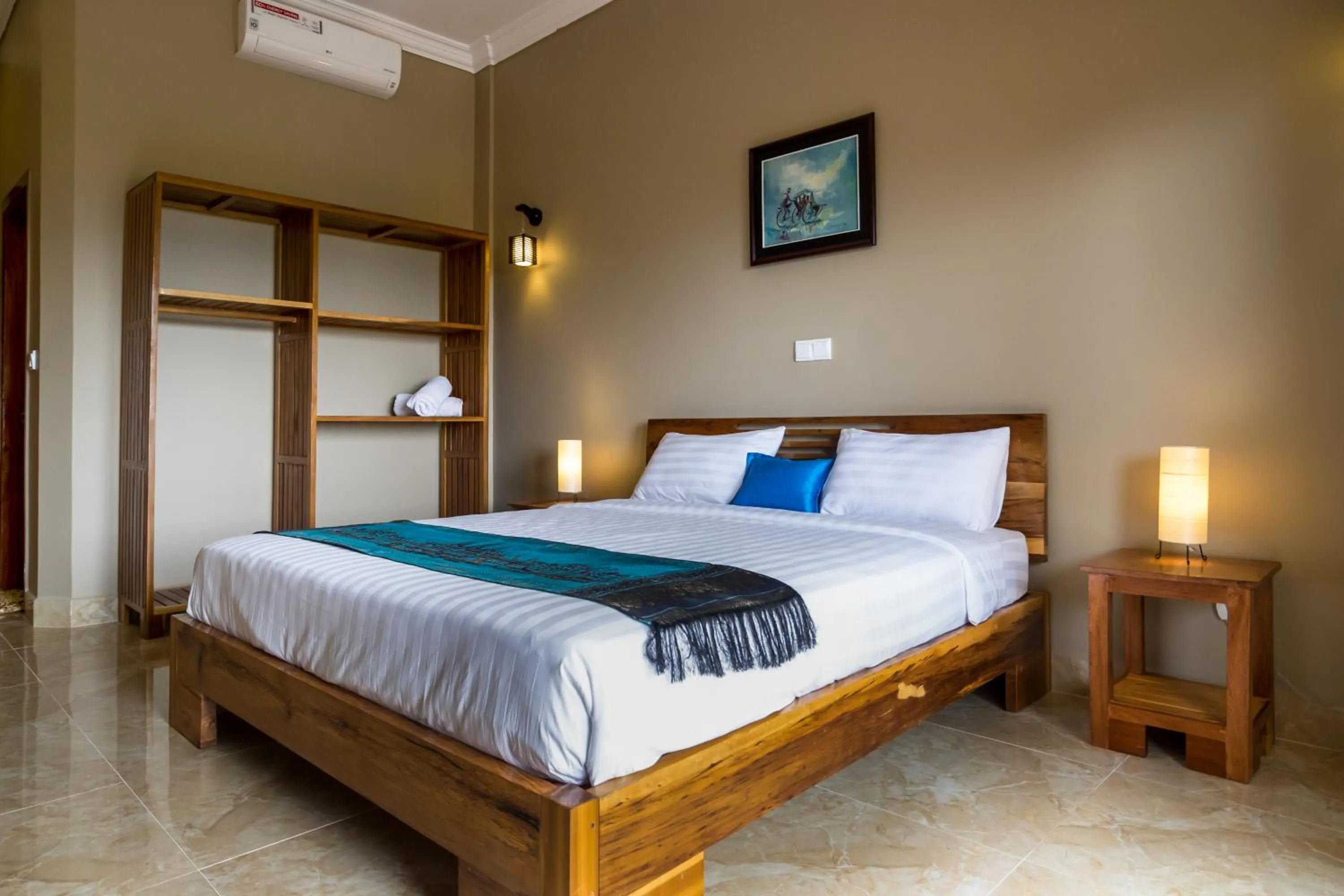 Photo of the whole room, Bed in Riviera Hotel & Resort Kep