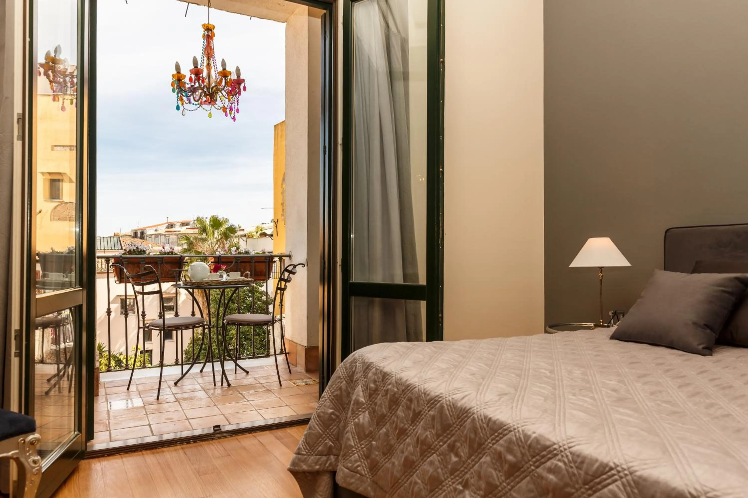 Balcony/Terrace, Bed in BB 22 Charming Rooms & Apartments