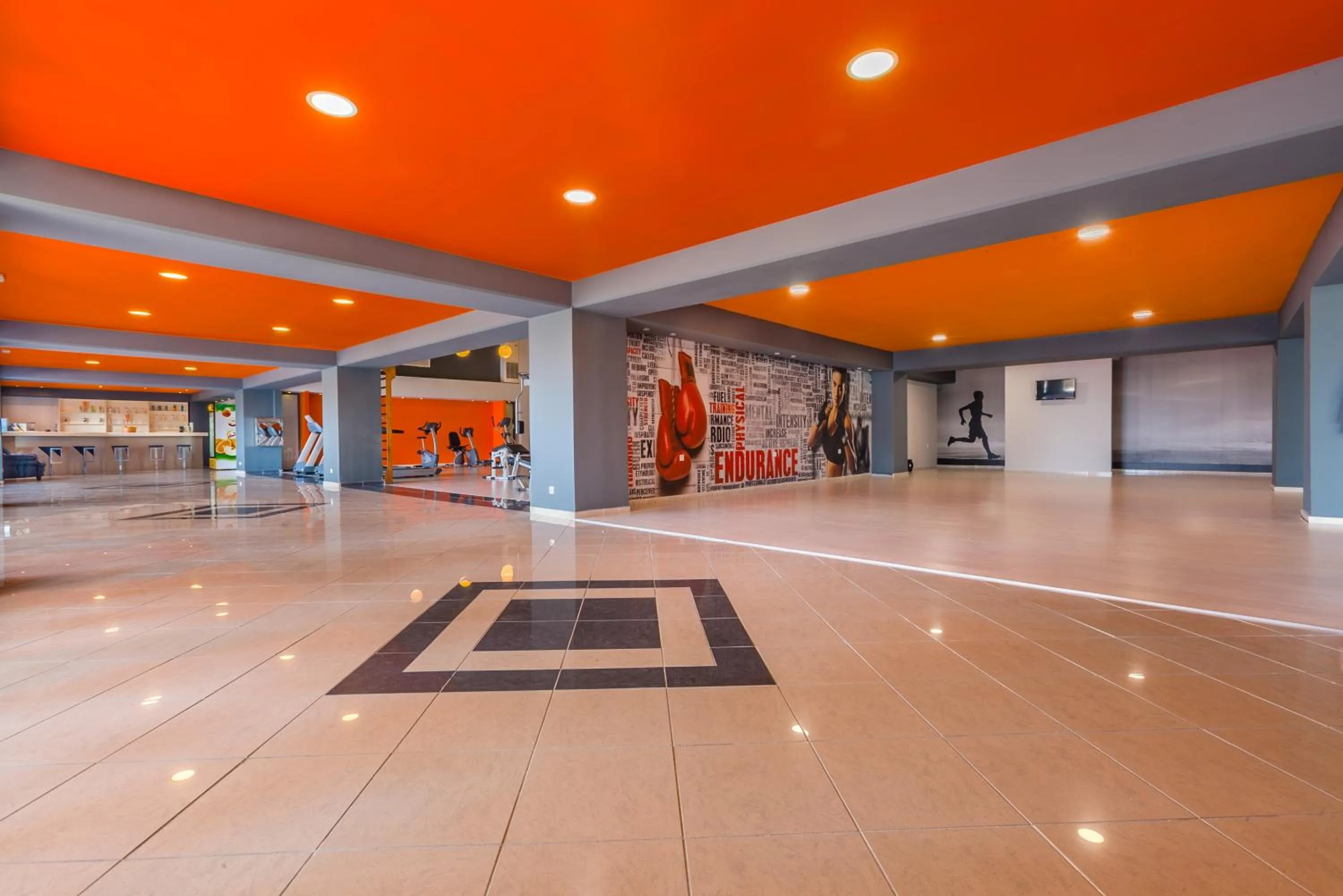 Fitness centre/facilities in Kipriotis Village Resort