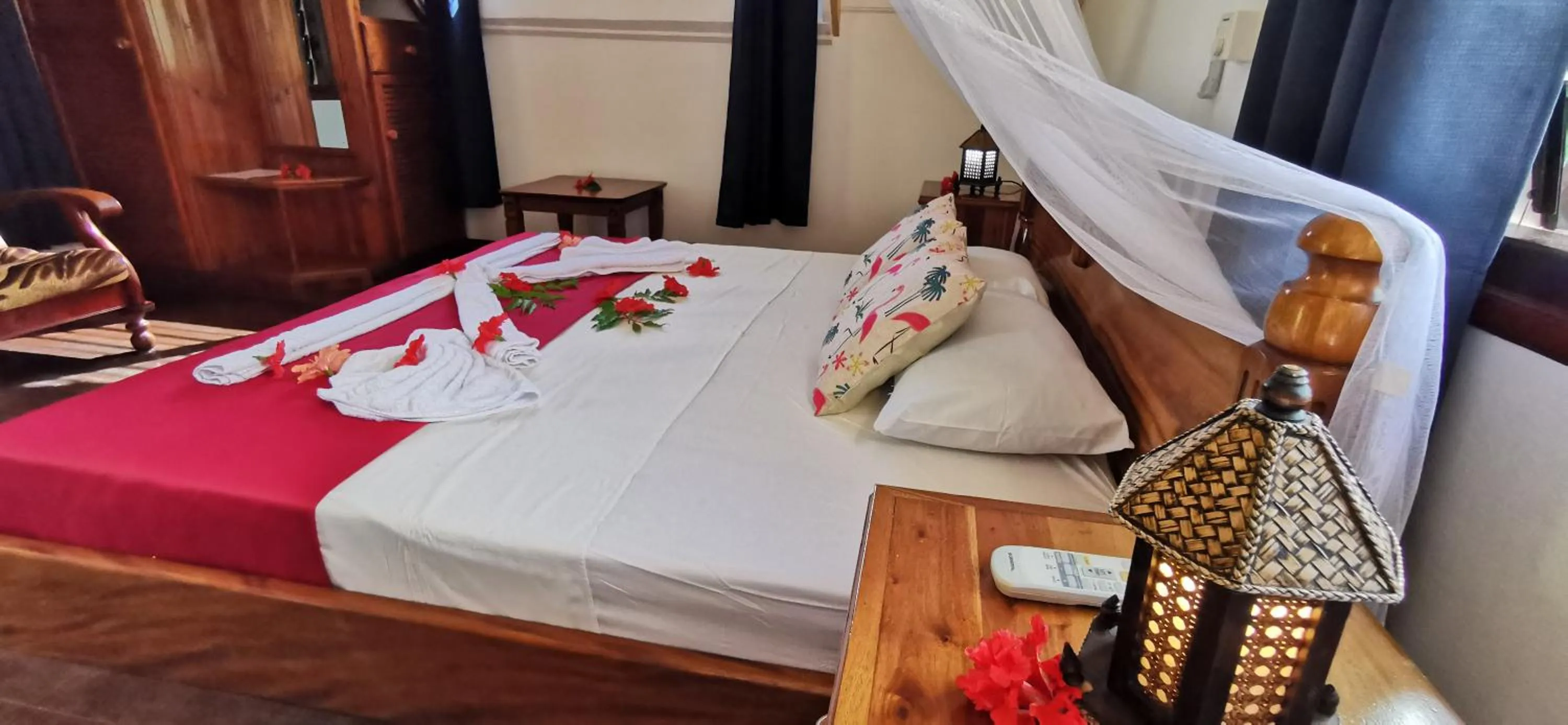 Bed in Chalets d'Anse Reunion