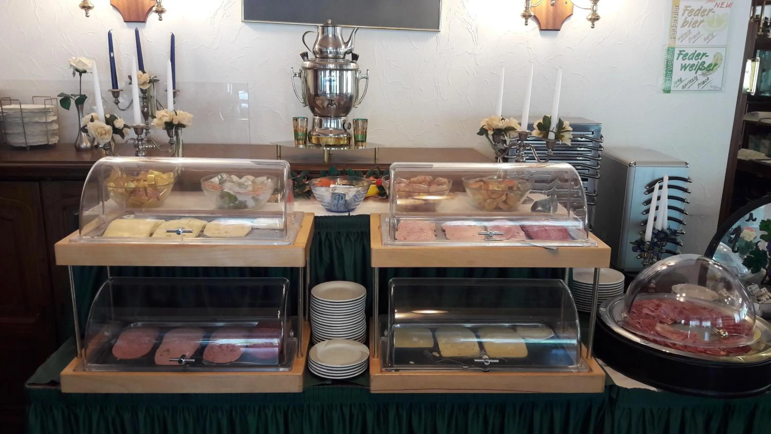 Buffet breakfast in Hotel Seemöwe