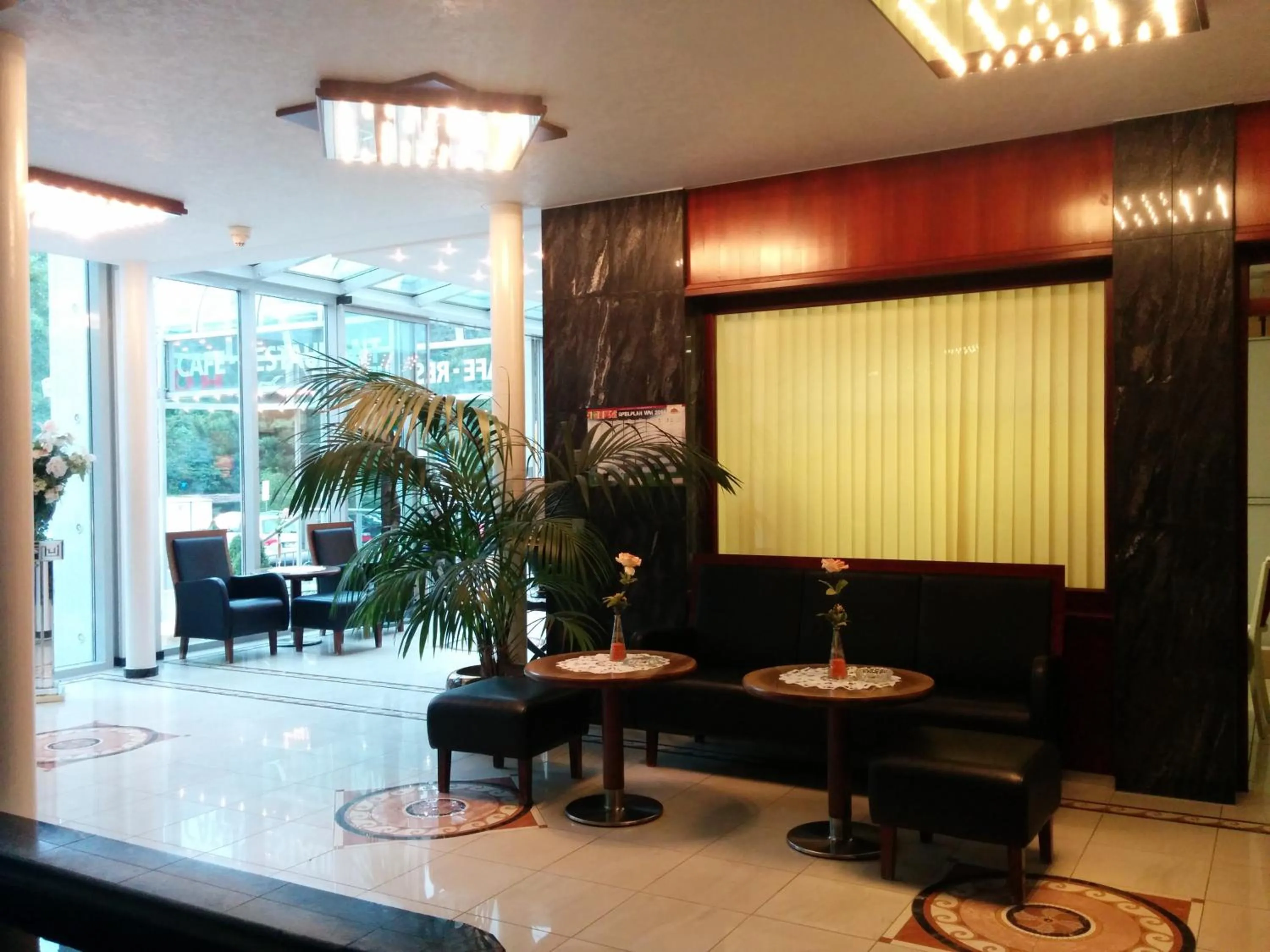 Lobby or reception in Hotel Seemöwe