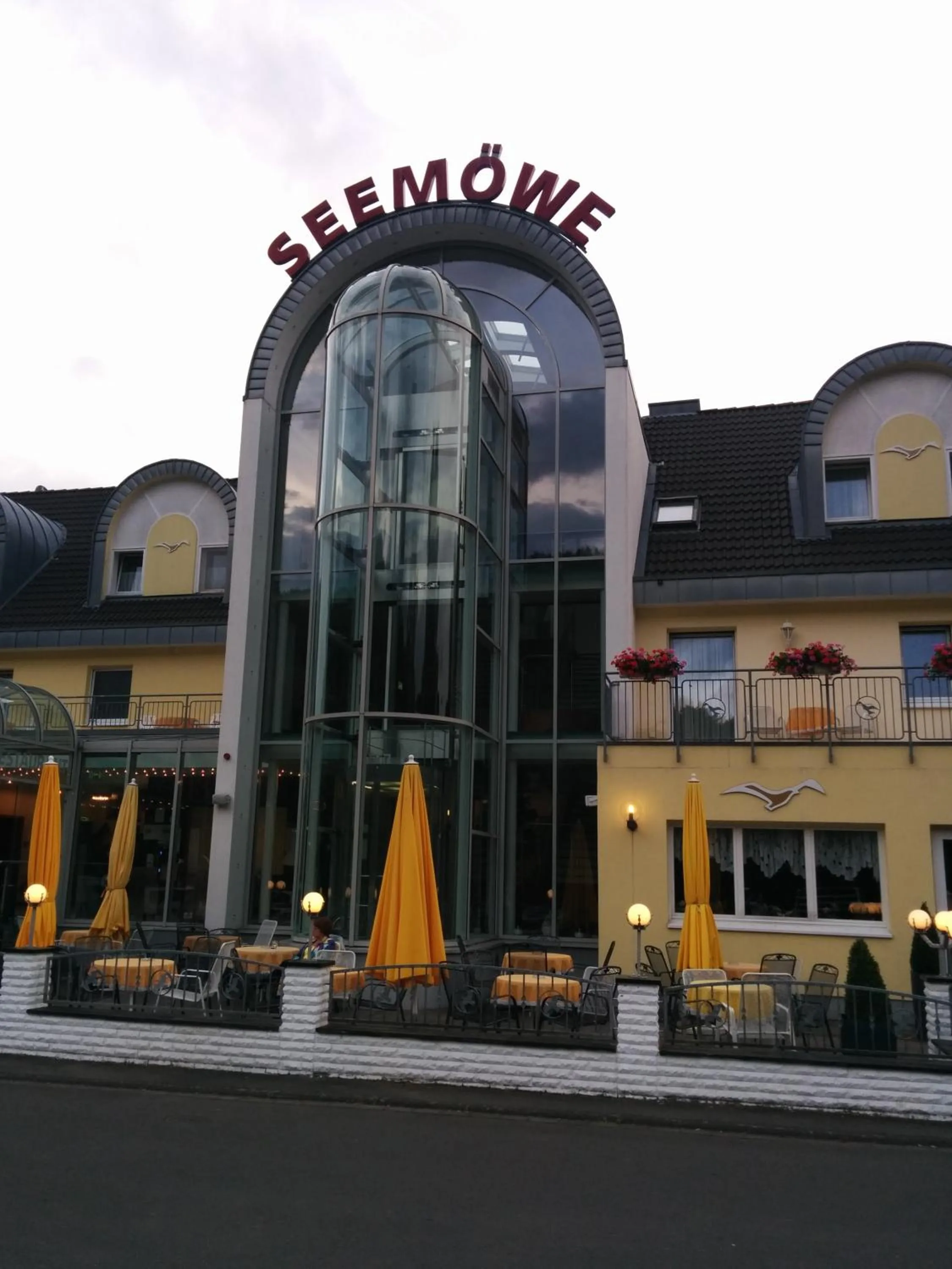 Facade/entrance in Hotel Seemöwe