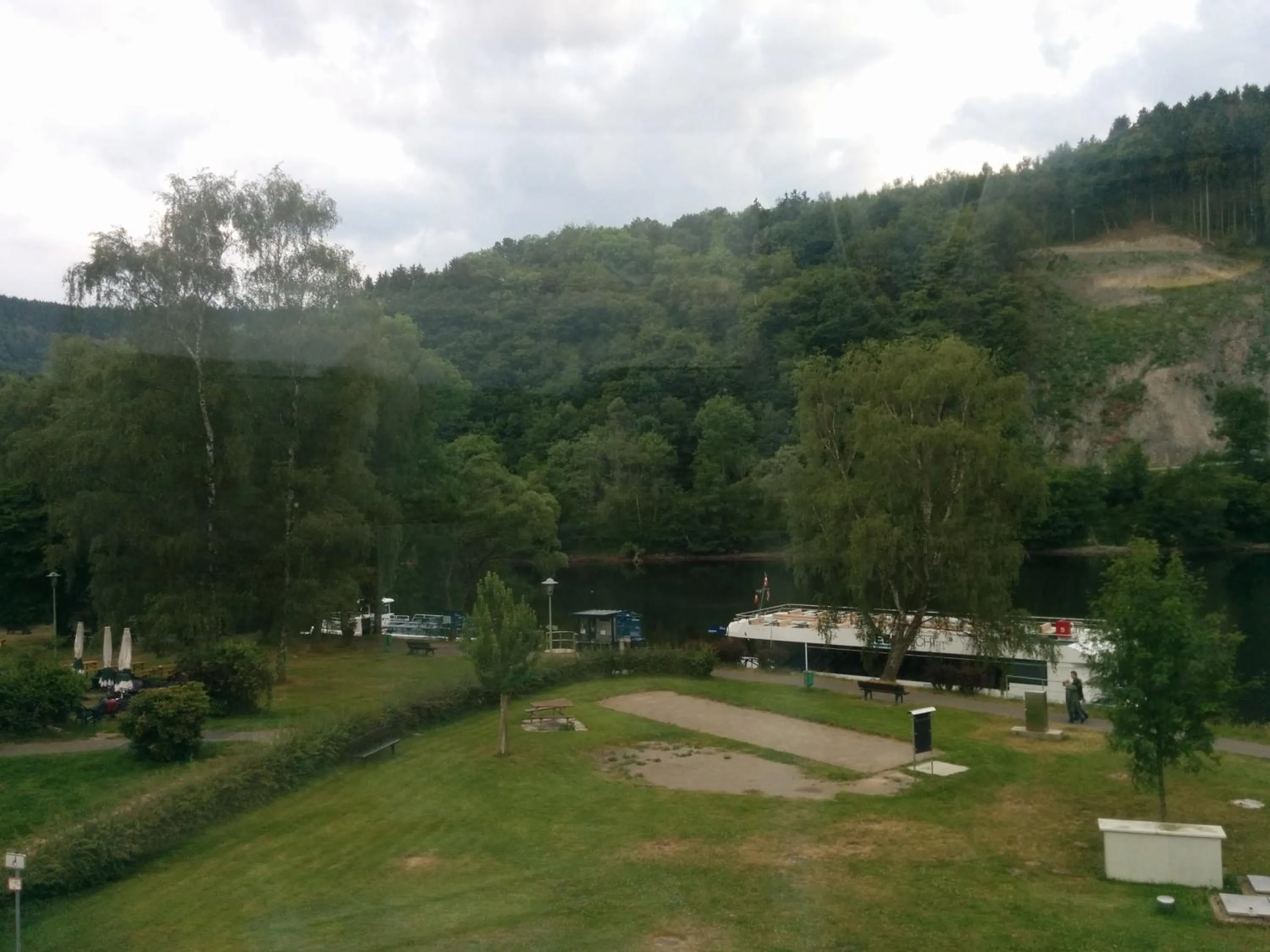 Lake view in Hotel Seemöwe