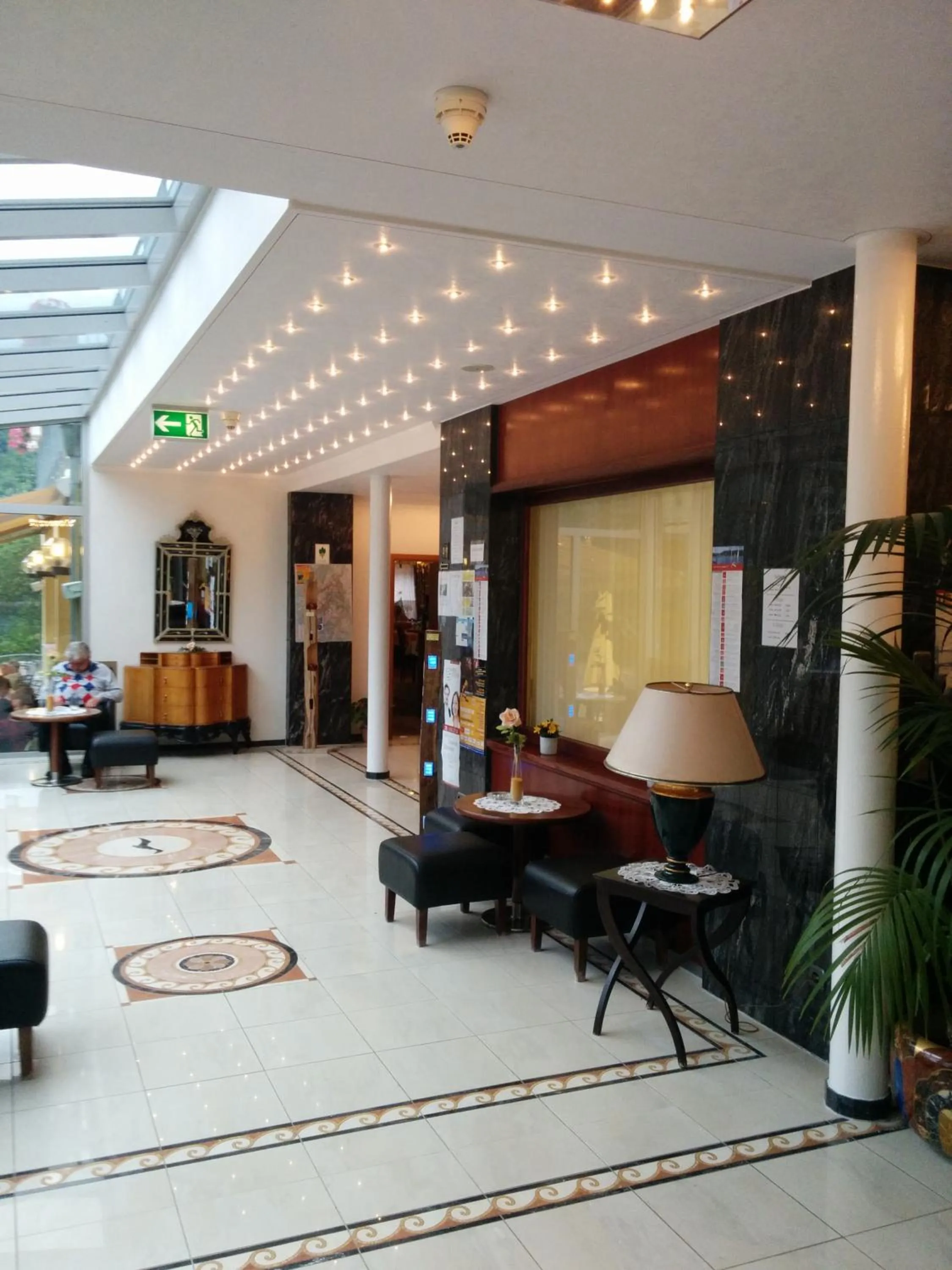 Lobby or reception in Hotel Seemöwe