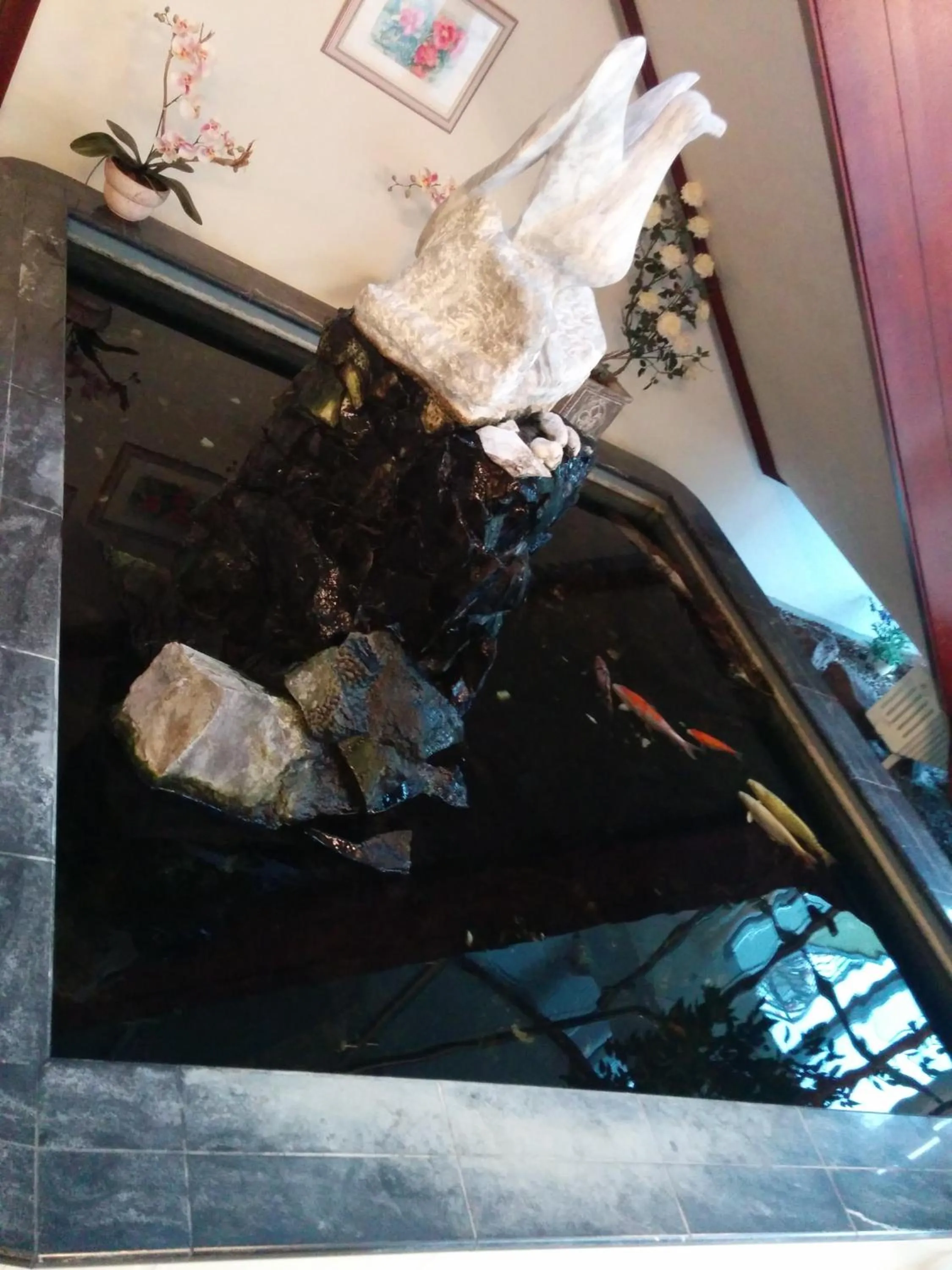 Decorative detail in Hotel Seemöwe