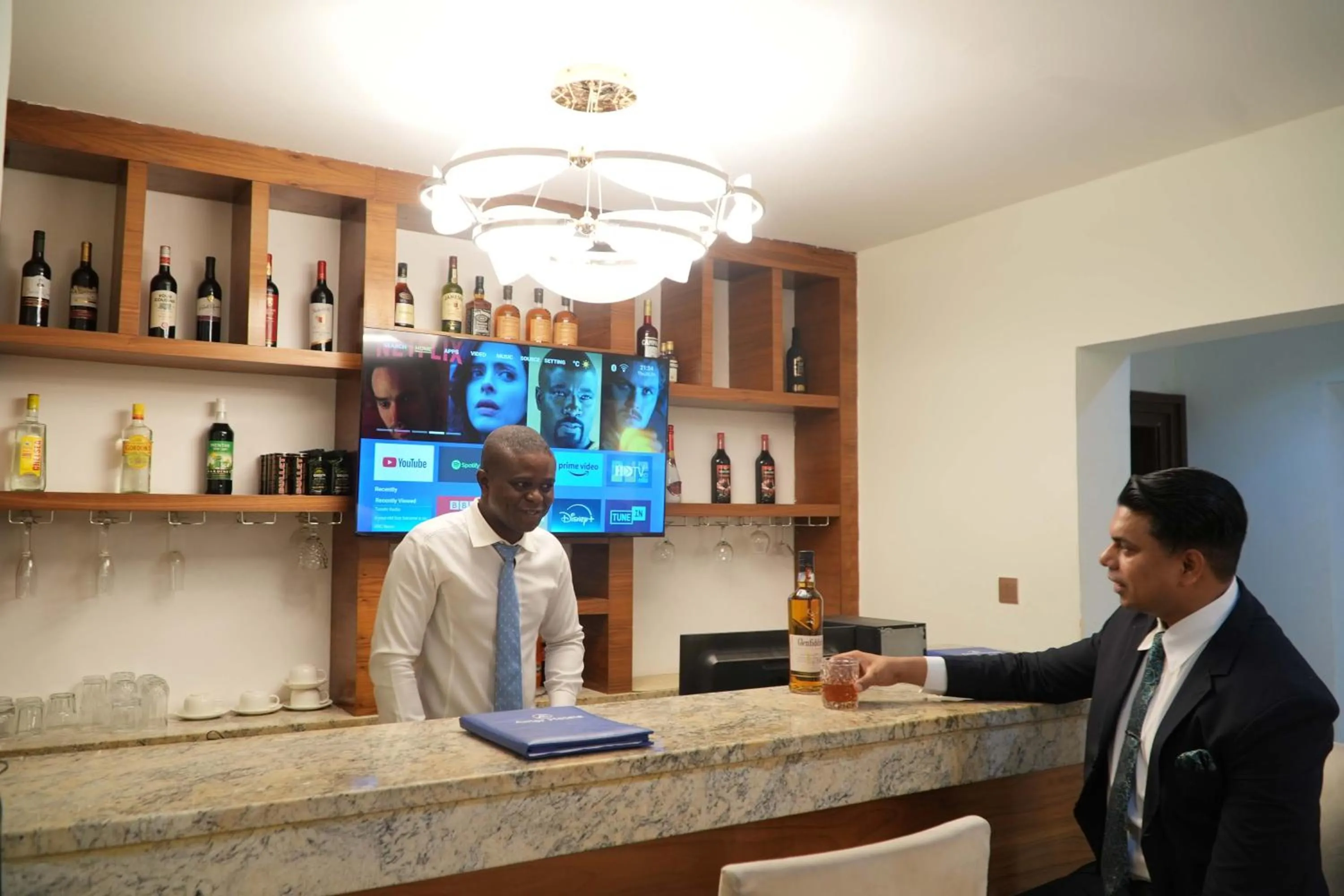 minibar in Amor Hotels Abuja