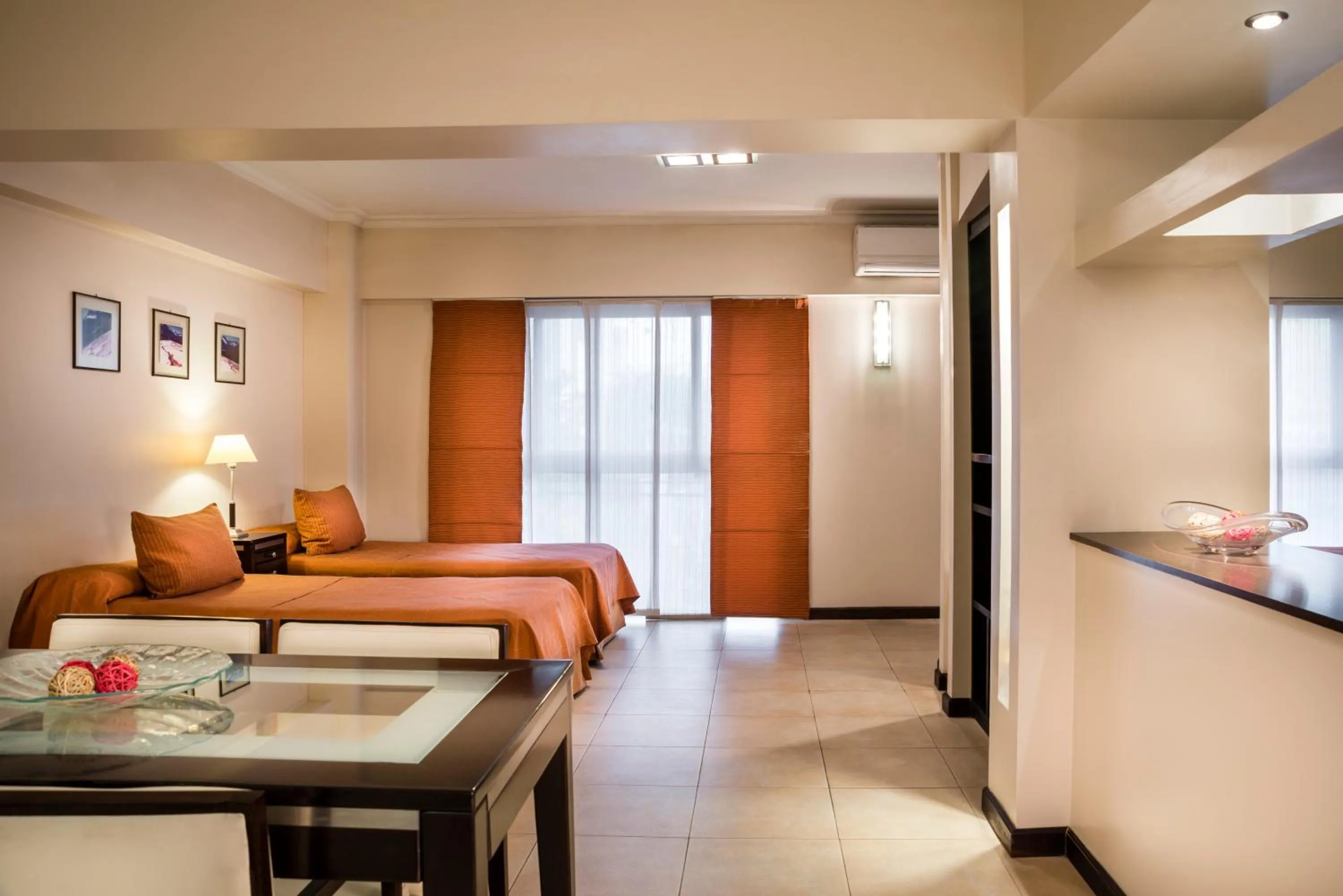 Bed in Montañas Azules Apart Hotel