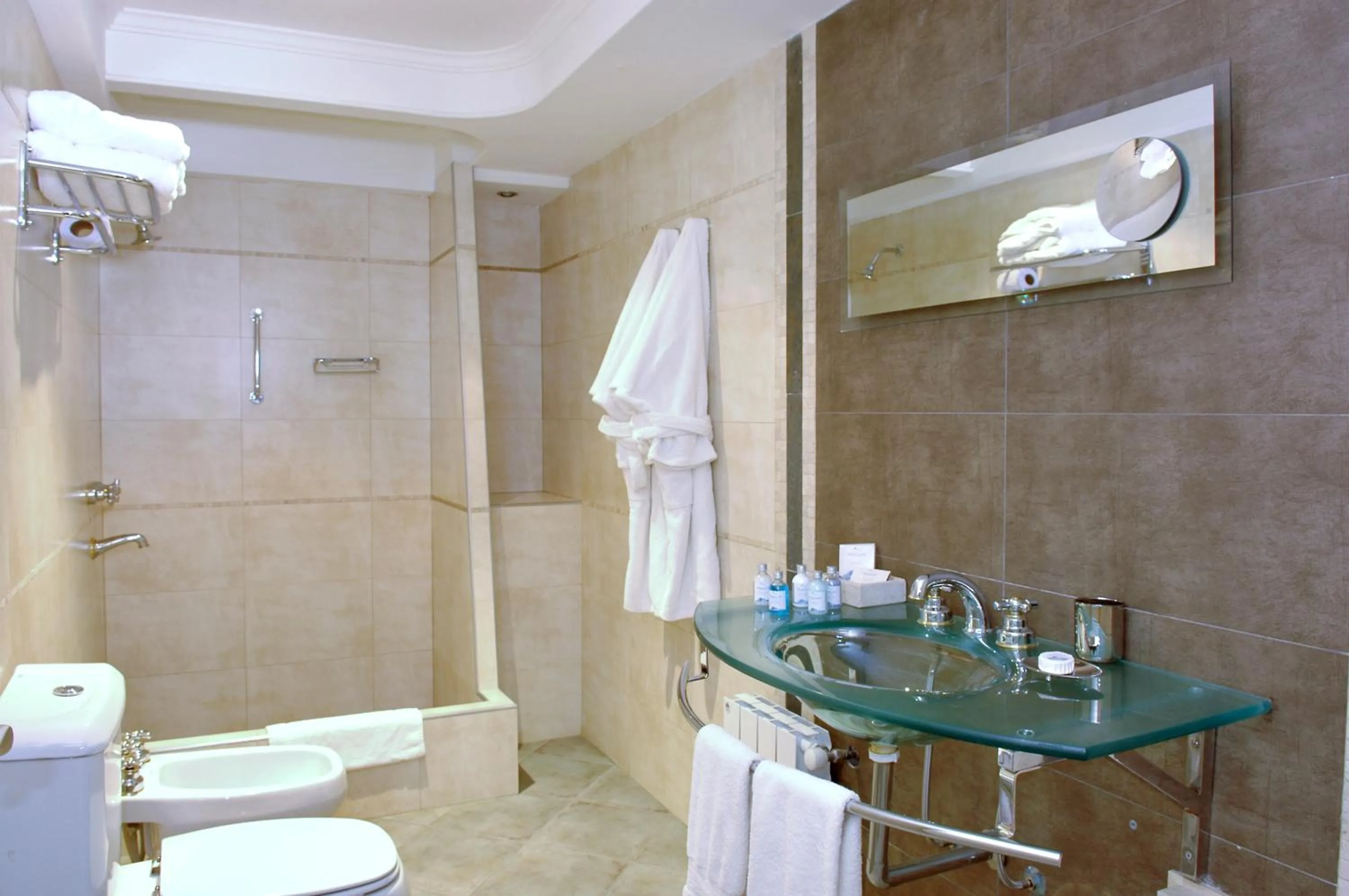 Bathroom in Montañas Azules Apart Hotel