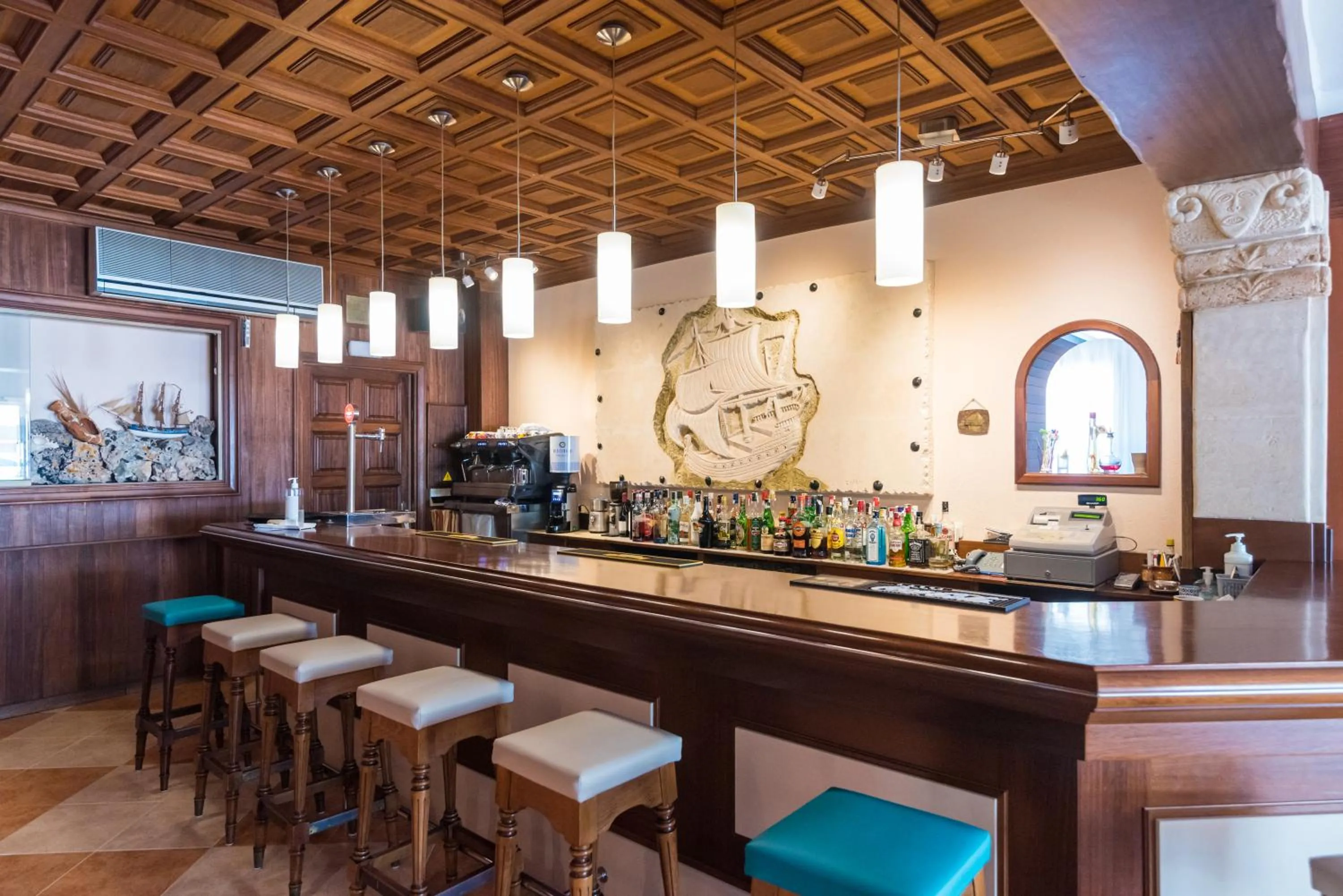 Lobby or reception in Hotel Ses Puntetes