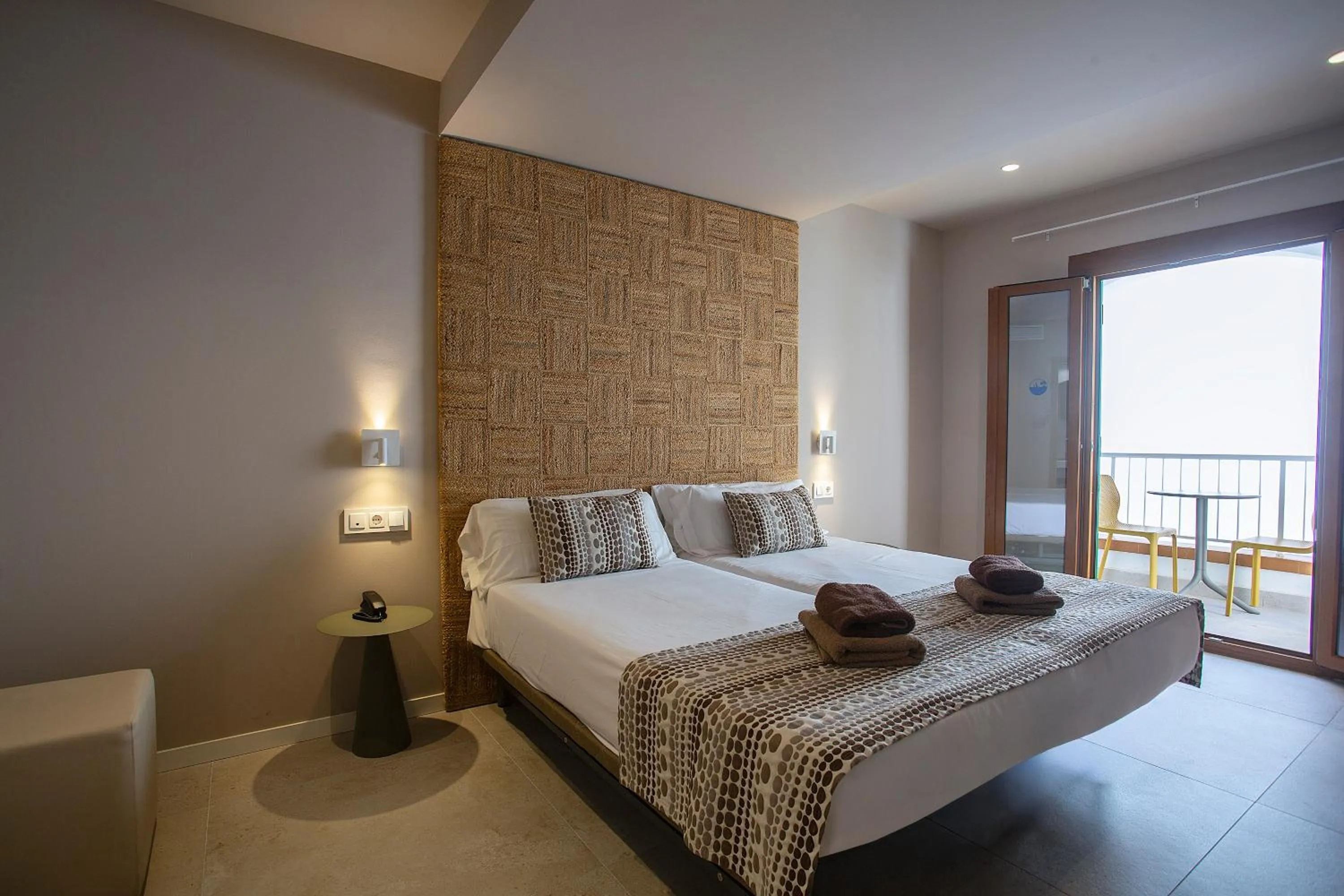 Bed in Hotel Ses Puntetes