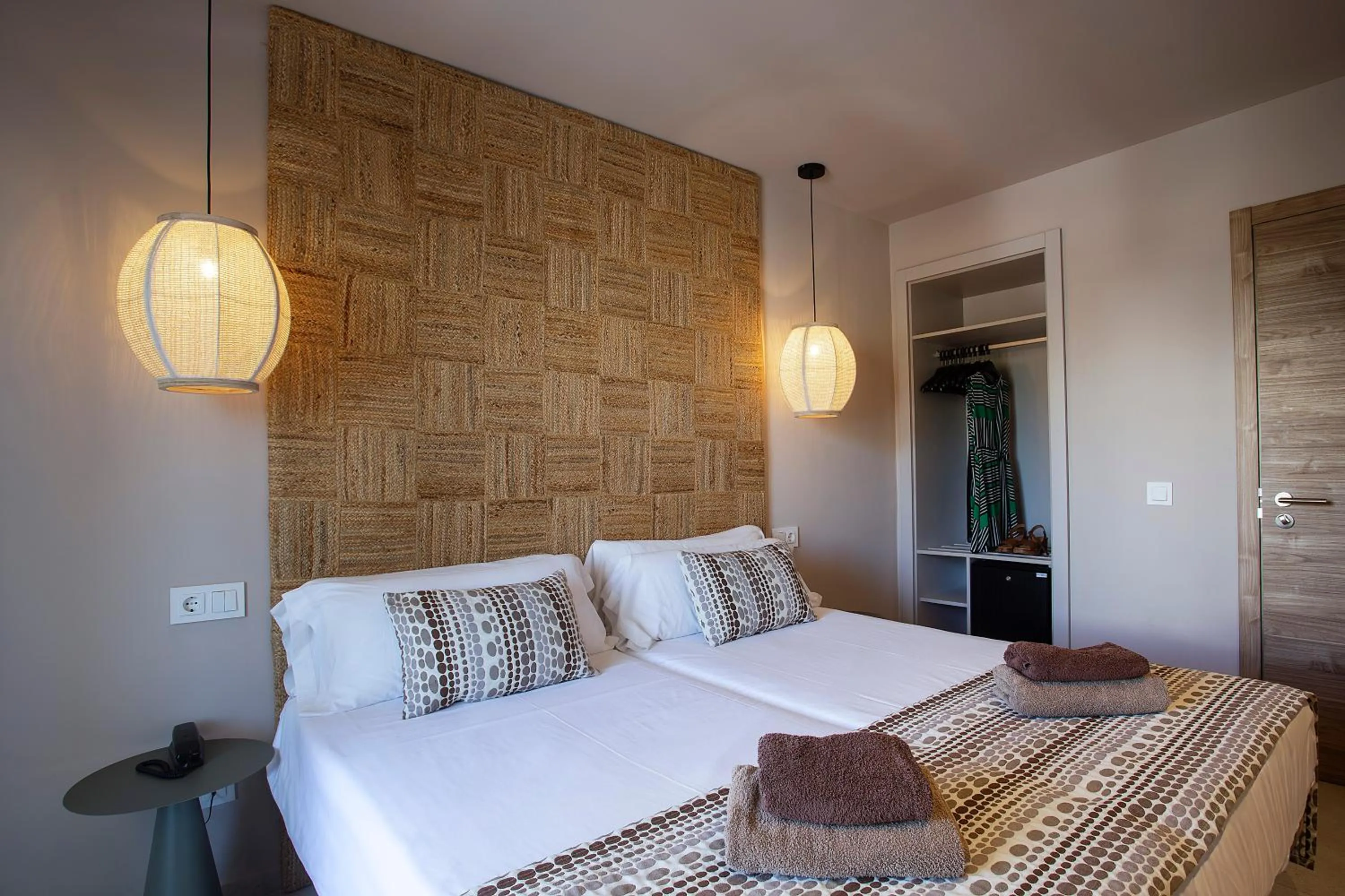 Bed in Hotel Ses Puntetes