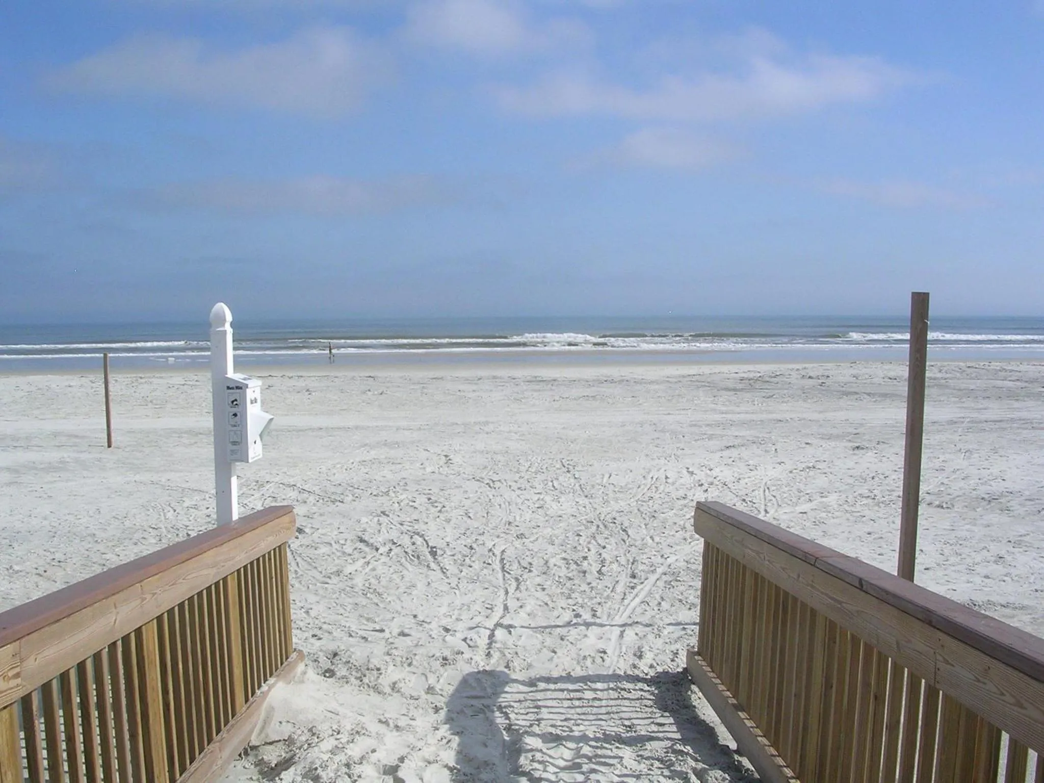 Beach in St. Augustine Island Inn