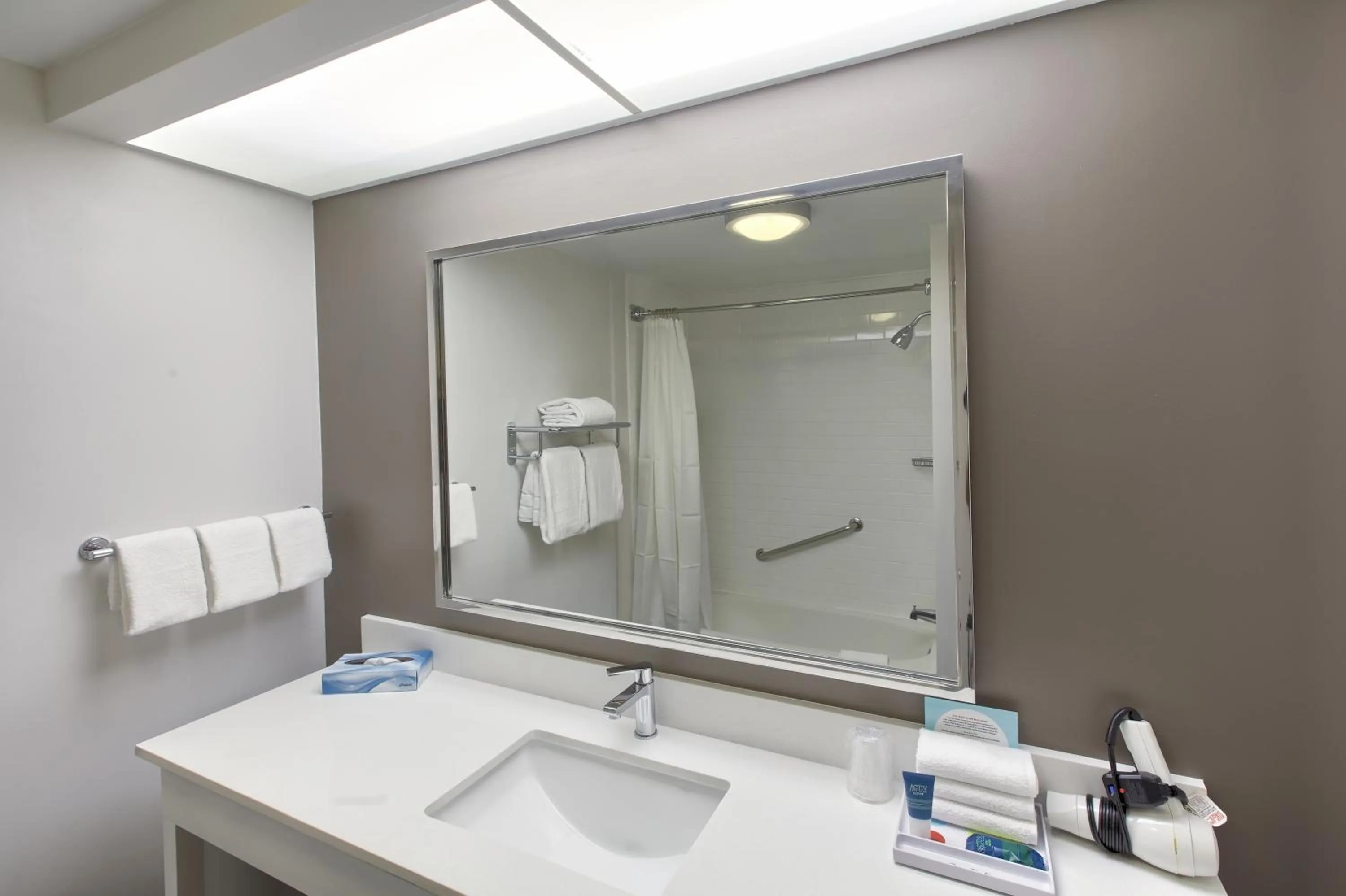 Bathroom in Four Points by Sheraton Charlotte/Pineville