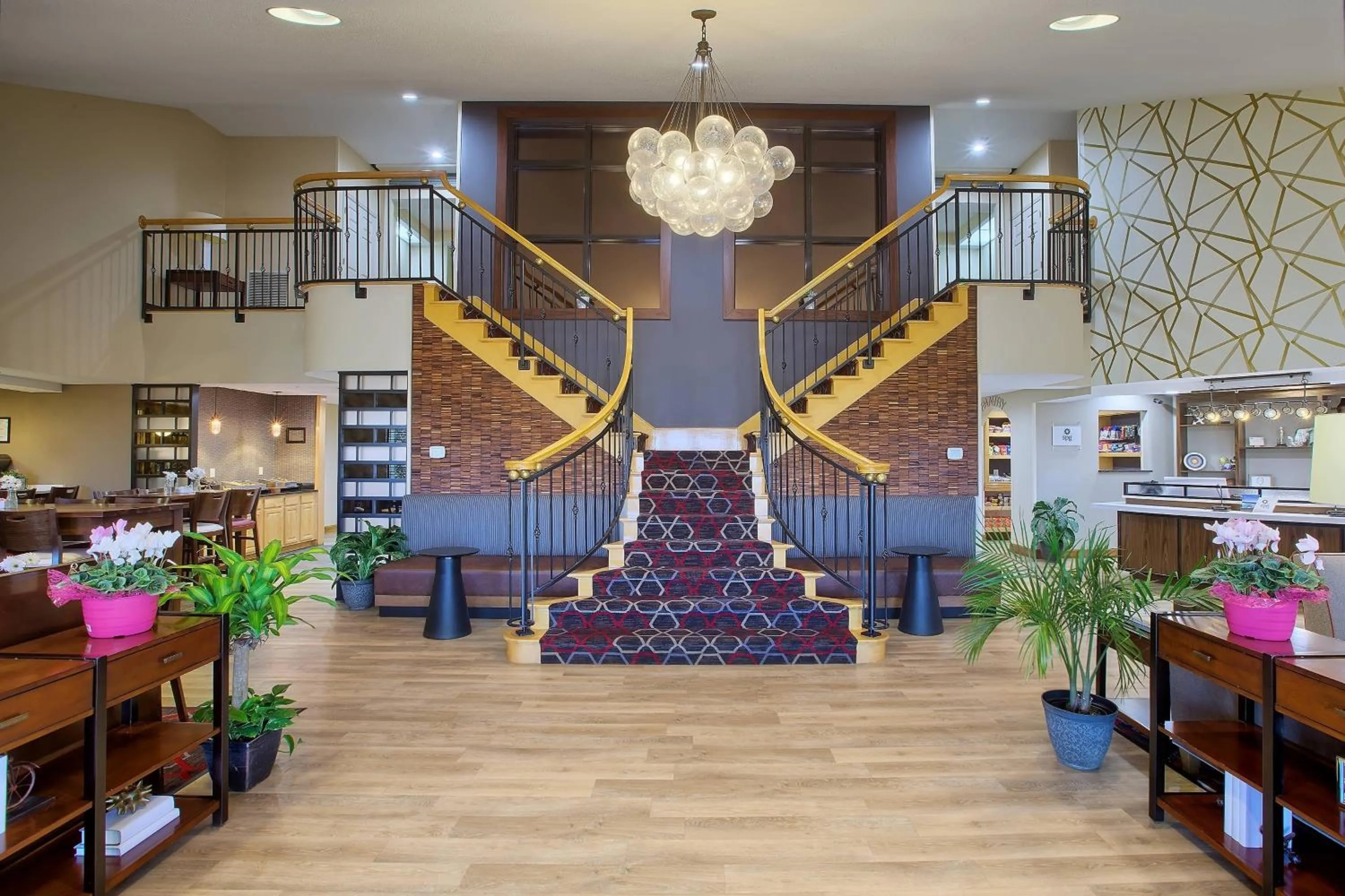 Lobby or reception in Four Points by Sheraton Charlotte/Pineville