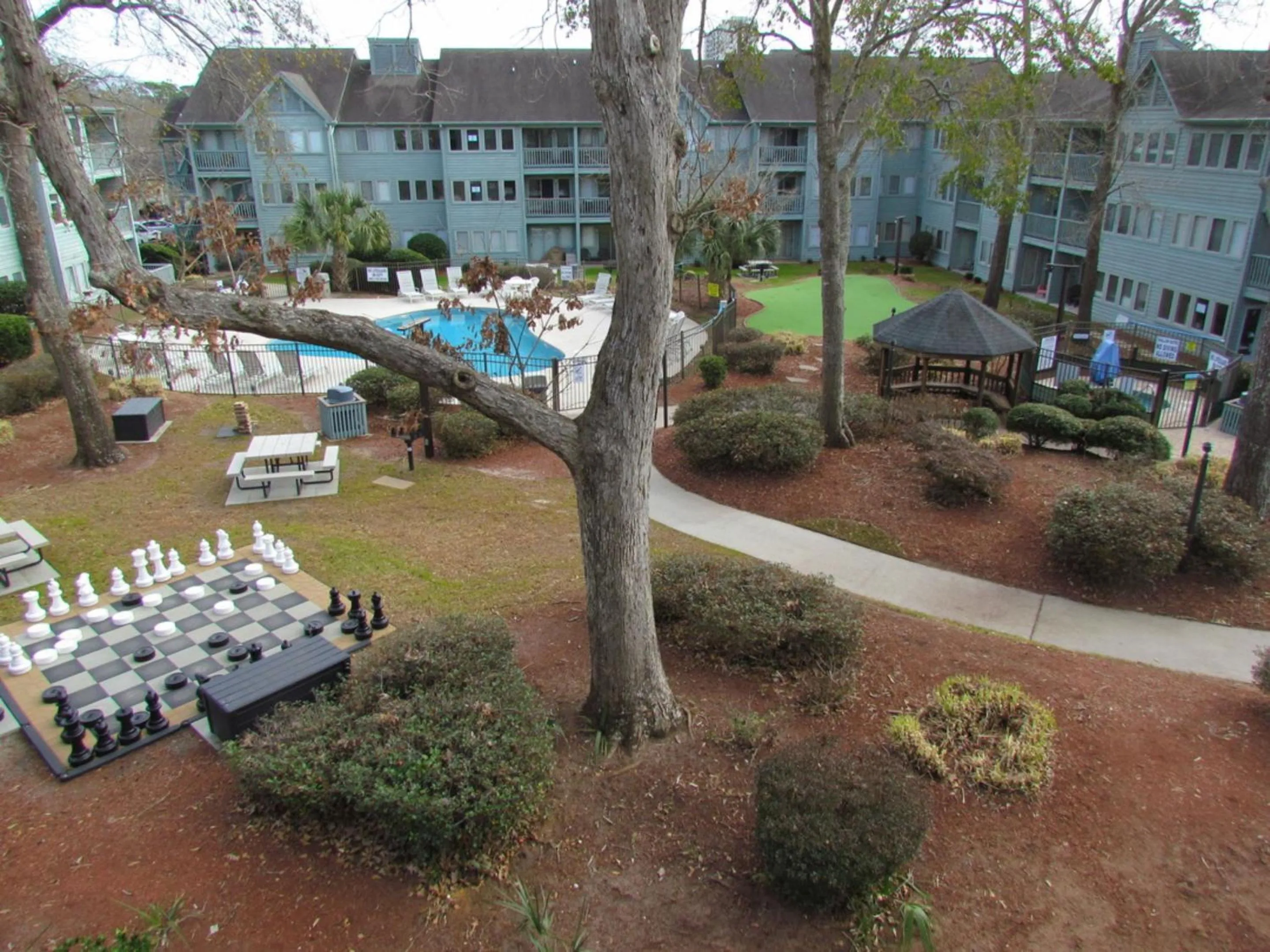 One-Bedroom Villa with Park View in Myrtle Beach Resort