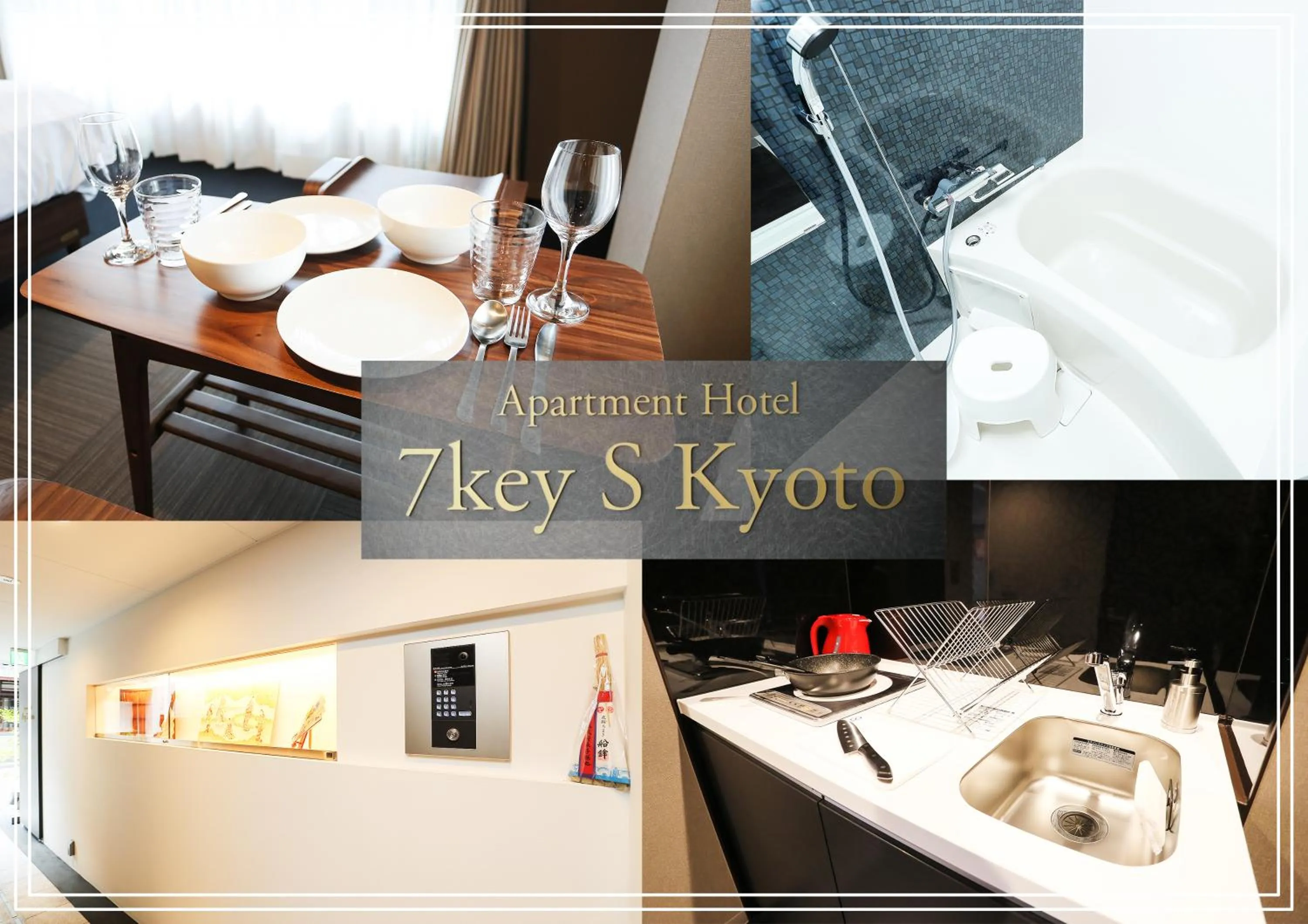 Floor plan in Apartment Hotel 7key S Kyoto