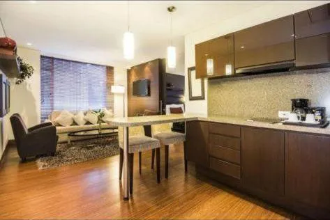 kitchen in Hotel Cabrera Imperial By key 33