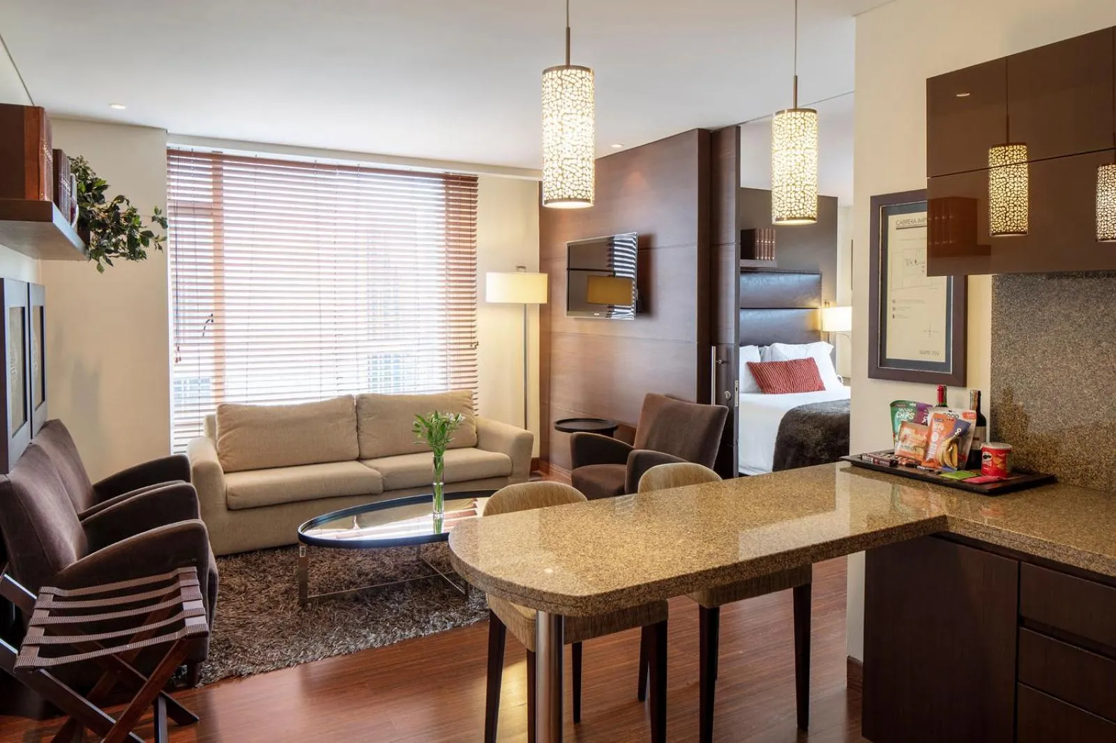 Living room in Hotel Cabrera Imperial By key 33