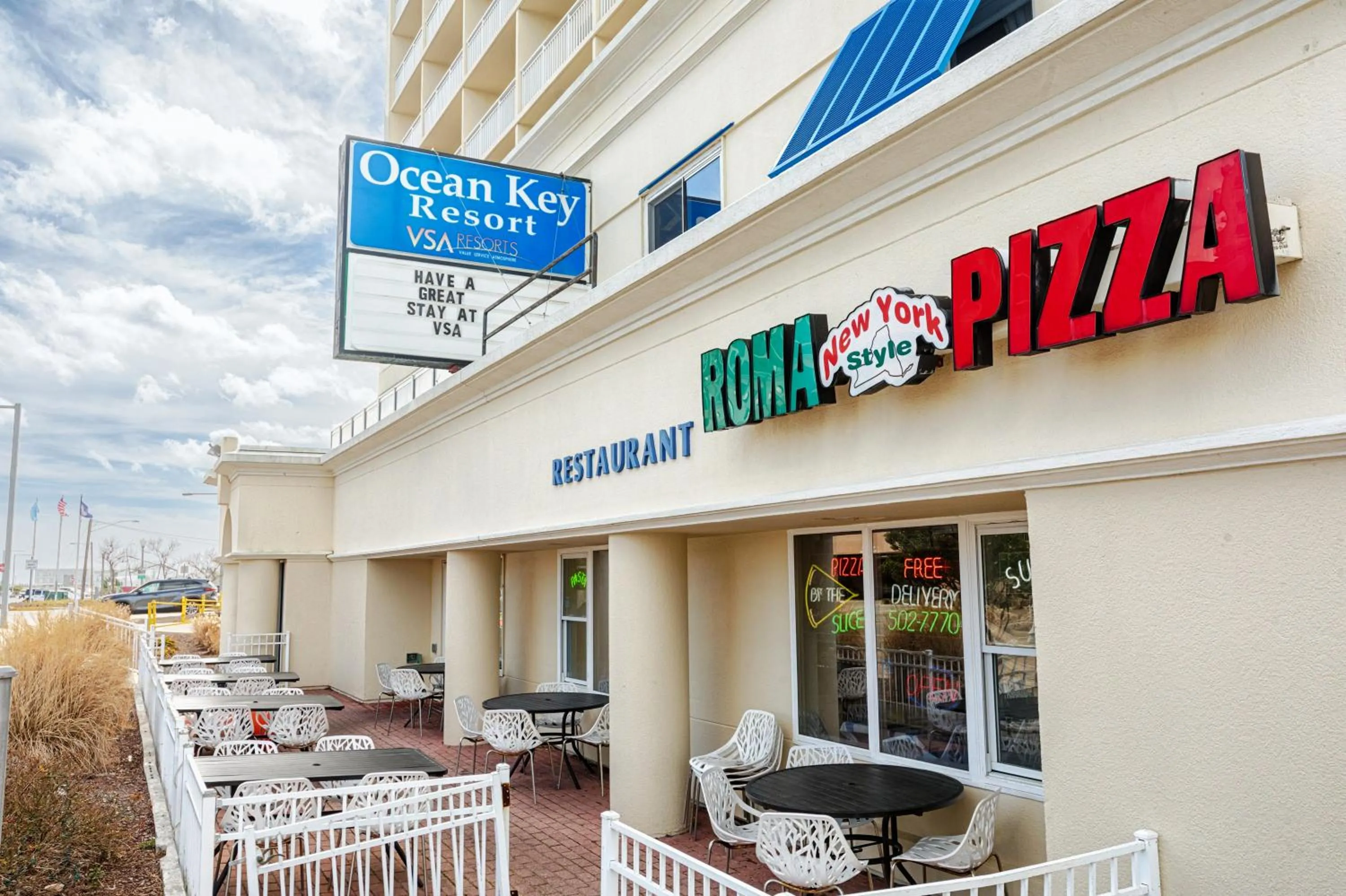 Property building in The Ocean Key Virginia Beach Resort