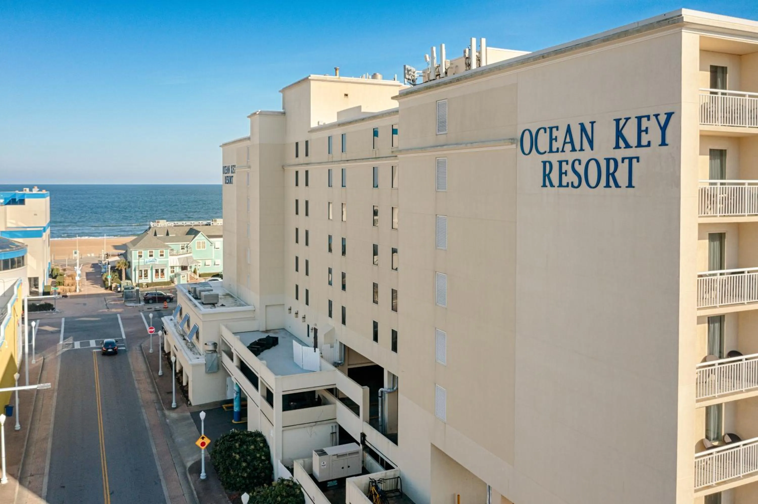 Property building in The Ocean Key Virginia Beach Resort
