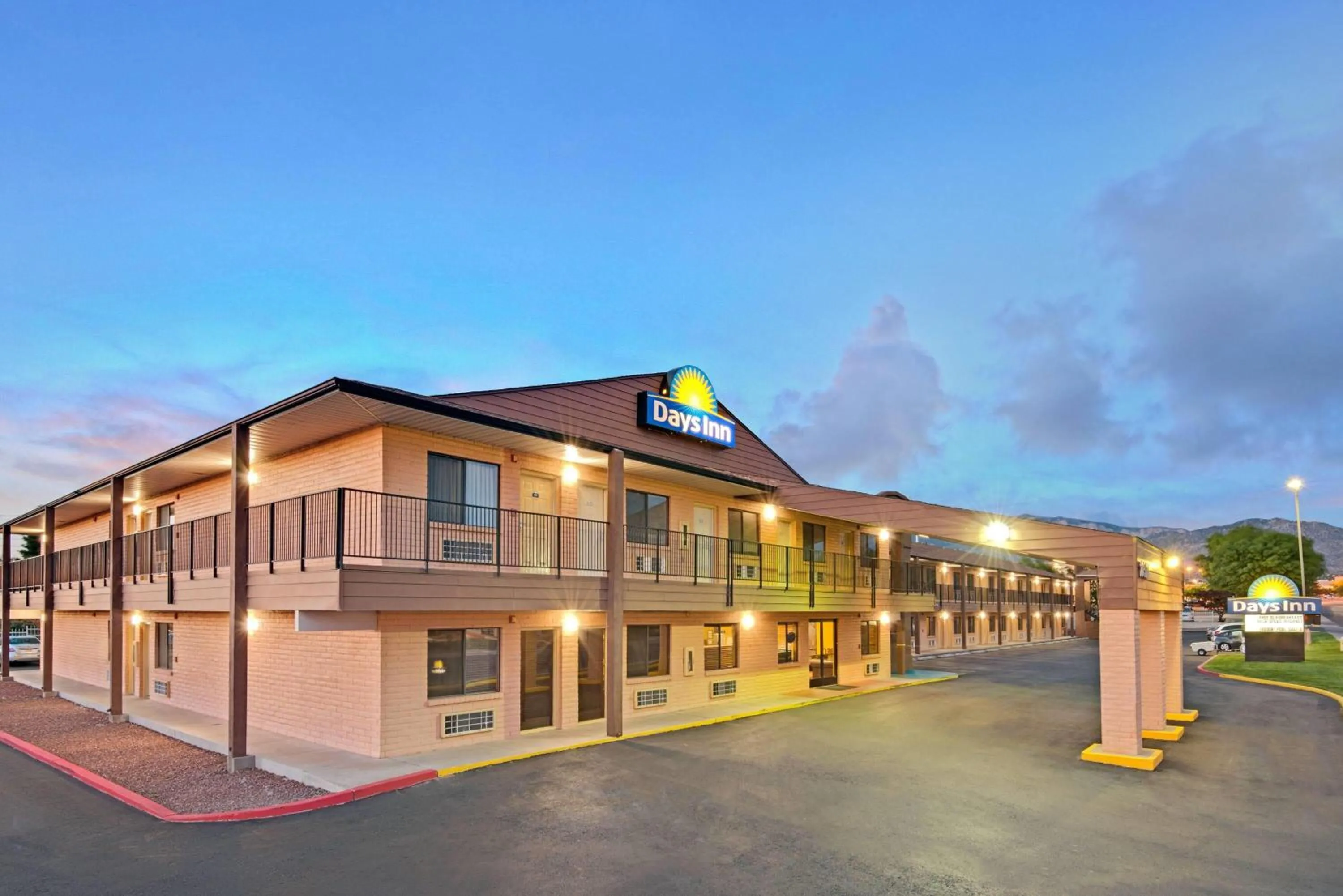 Property building in Days Inn by Wyndham East Albuquerque 'Newly Renovated'